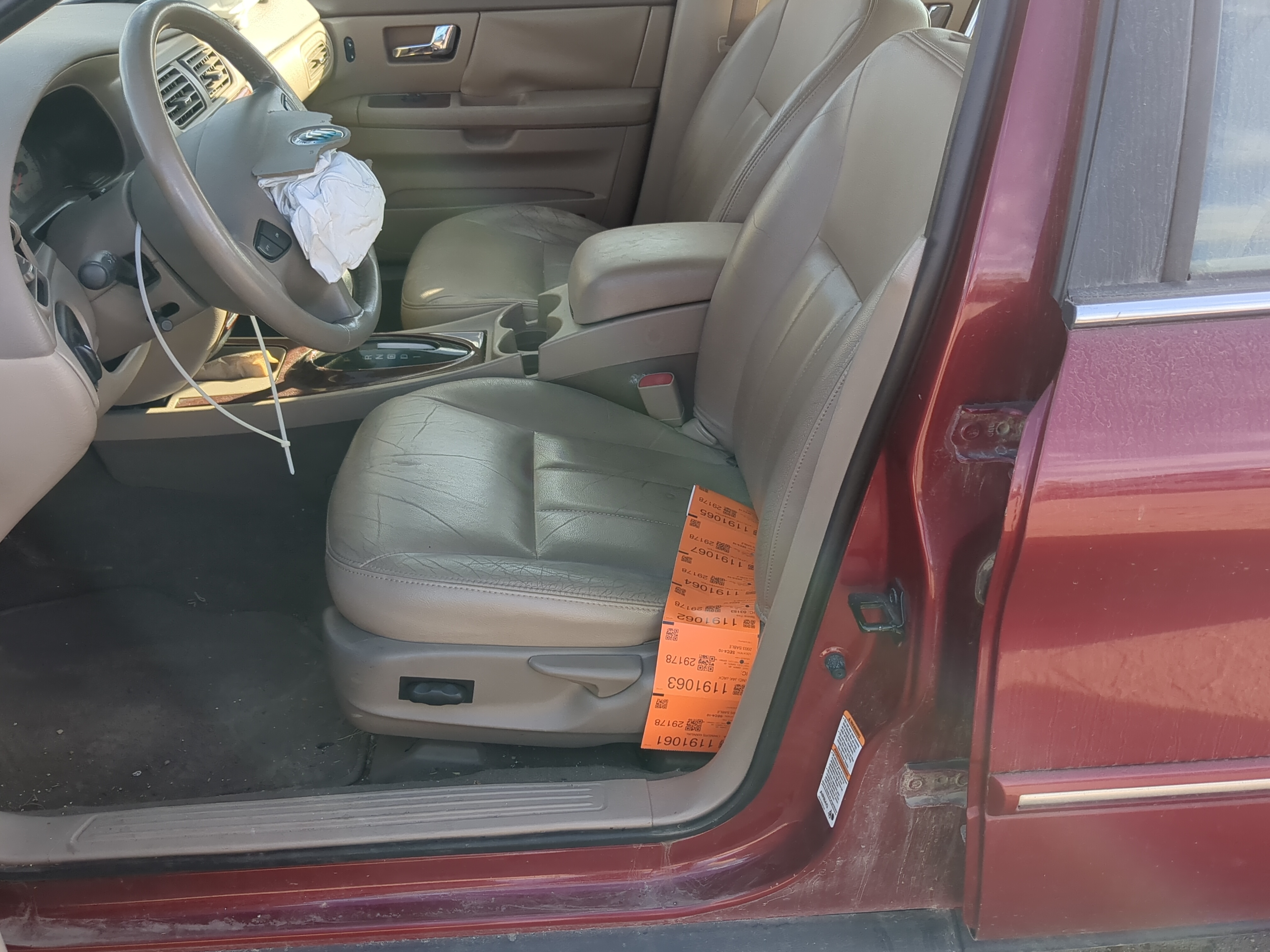 2002-2003 Mercury Sable Driver Front Seat Oem 1194127 - Oemusedautoparts1.com