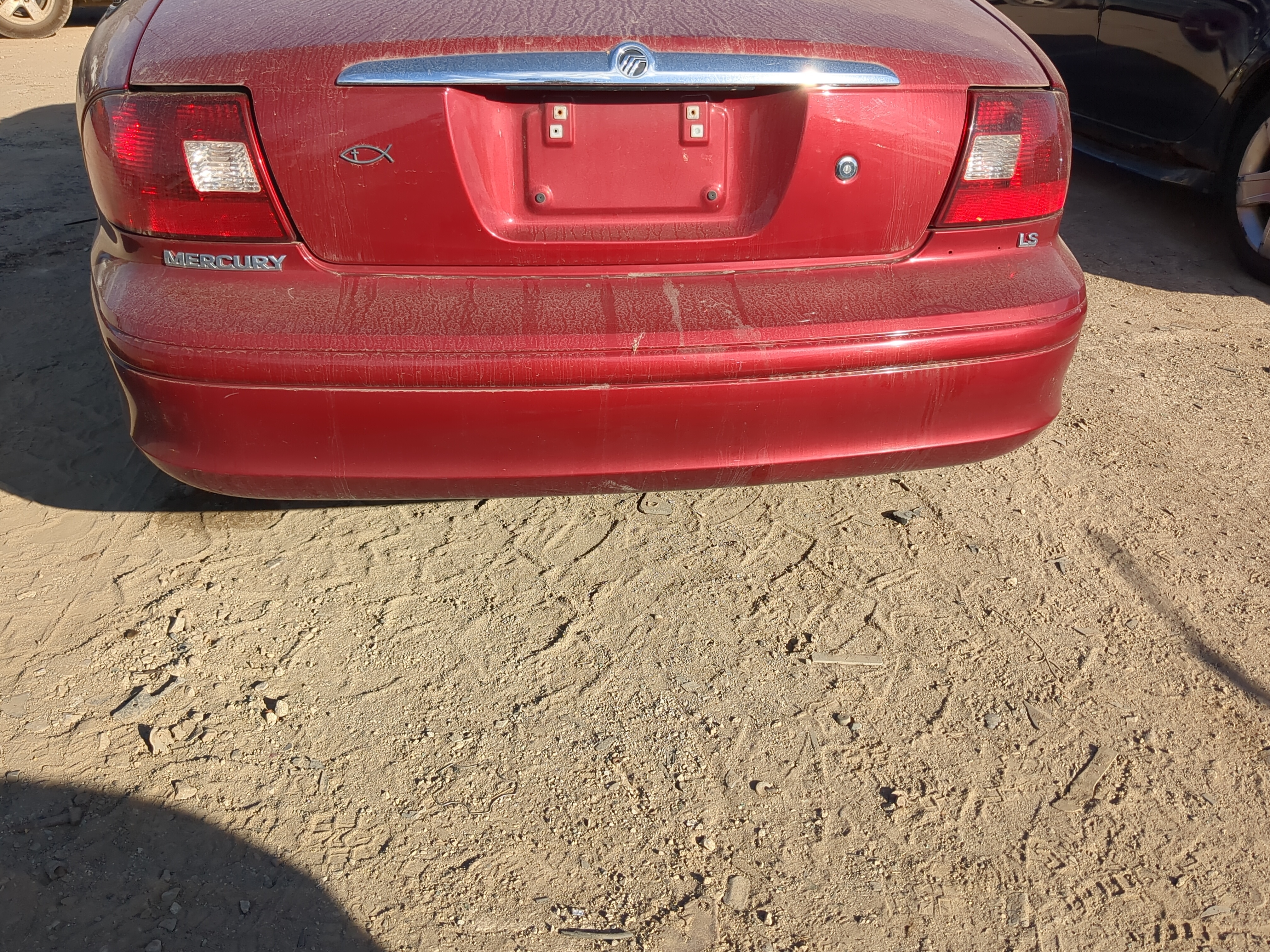 2000-2003 Mercury Sable Rear Bumper Assembly Oem 1194215 - Oemusedautoparts1.com