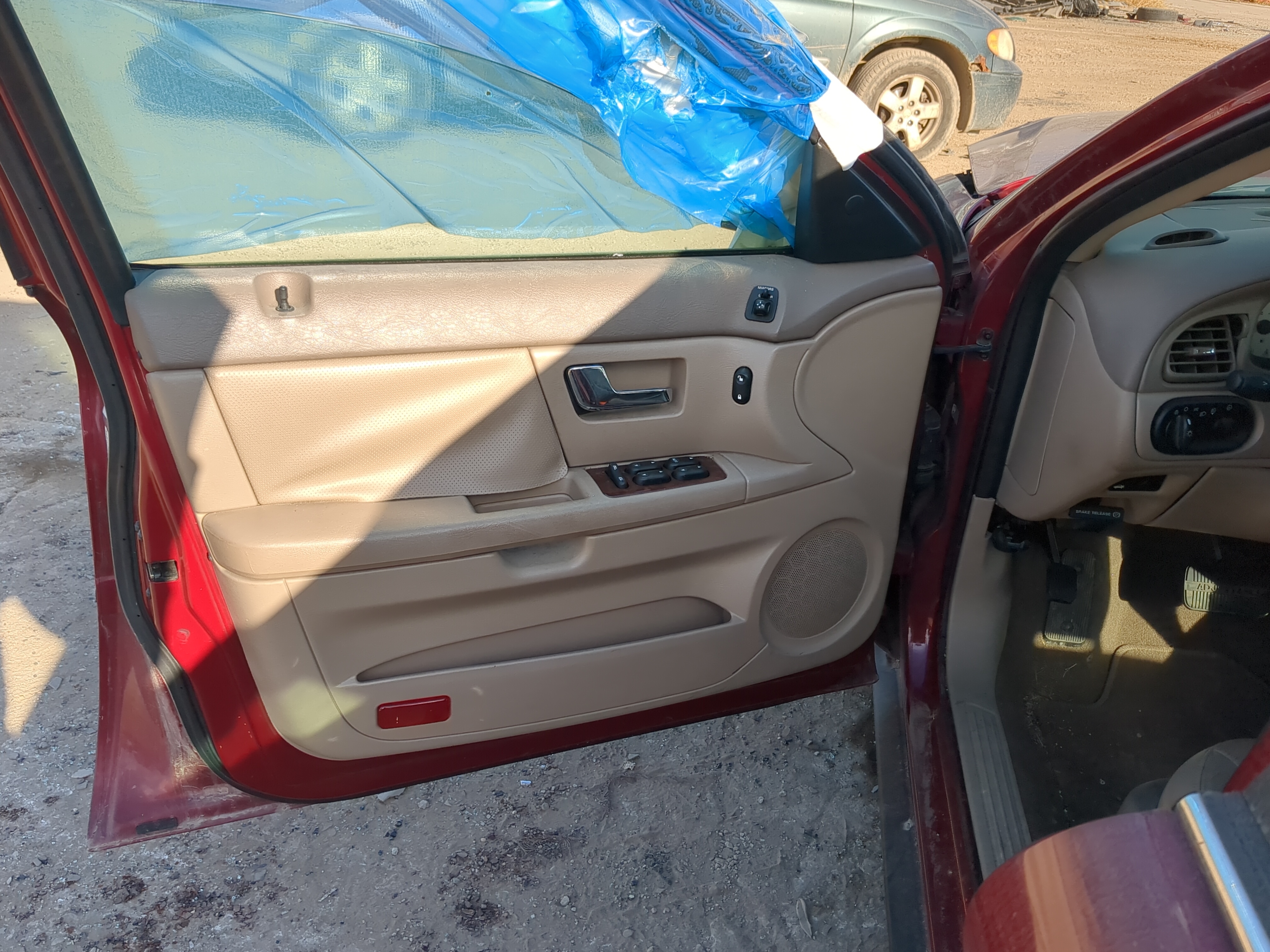 2003 Mercury Sable Front Left Driver Interior Door Panel Trim 1194236 - Oemusedautoparts1.com