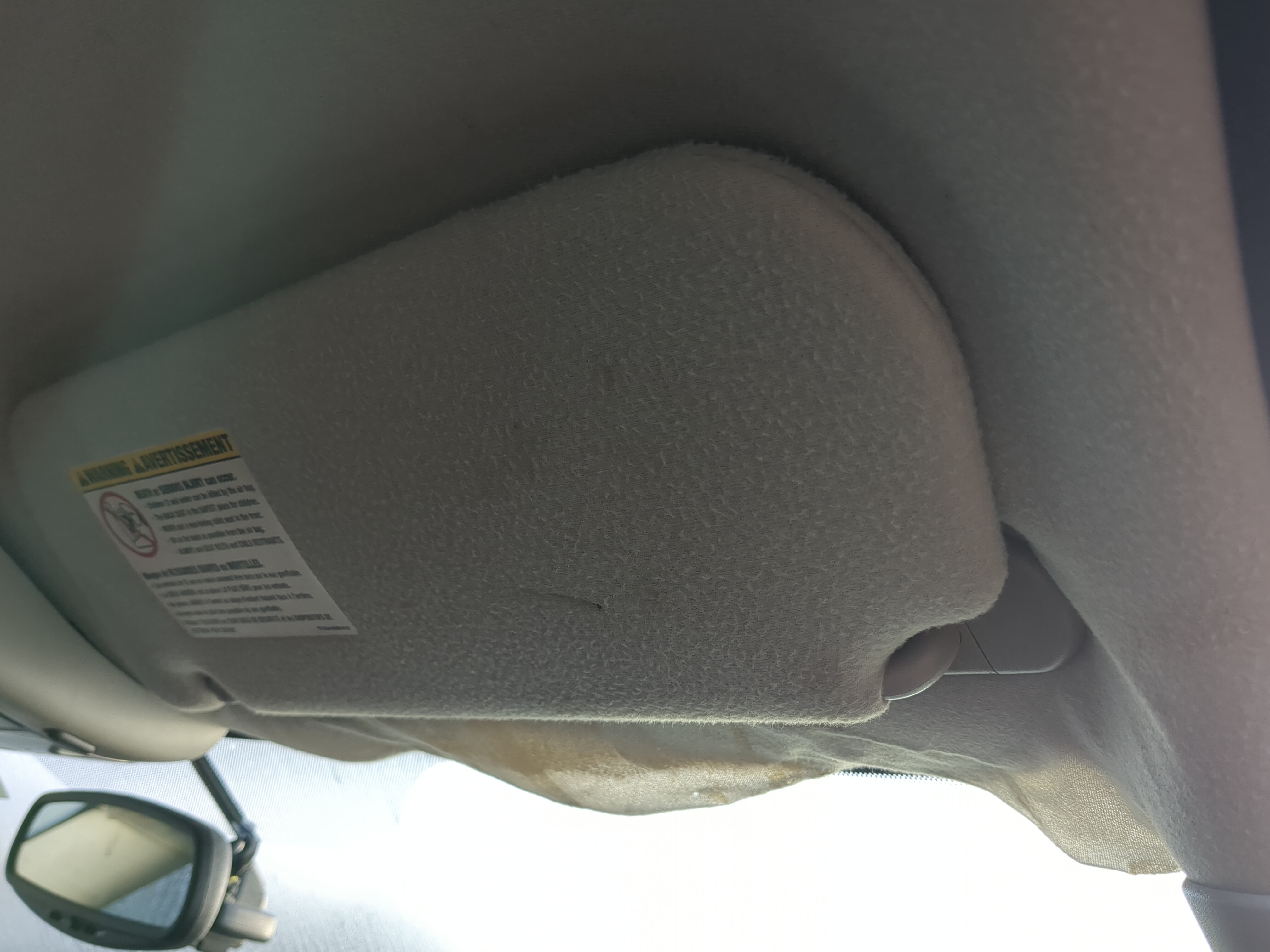 Picture of 2001-2005 Ford Explorer Passenger Sun Visor Mirror Right Sunvisor 1195265