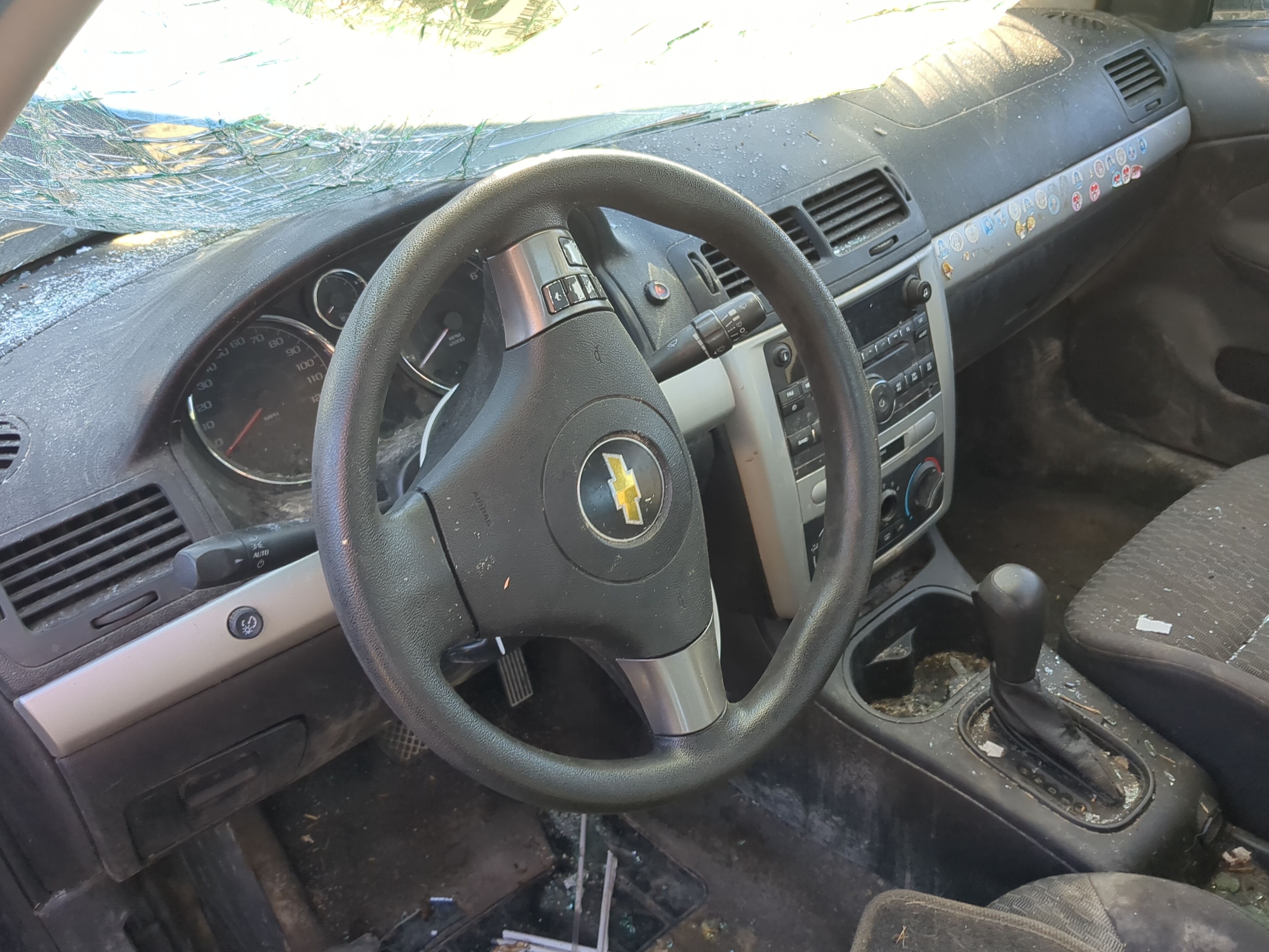2010-2010 Chevrolet Cobalt Air Bag Driver Left Steering Wheel Mounted 1195583 - Oemusedautoparts1.com