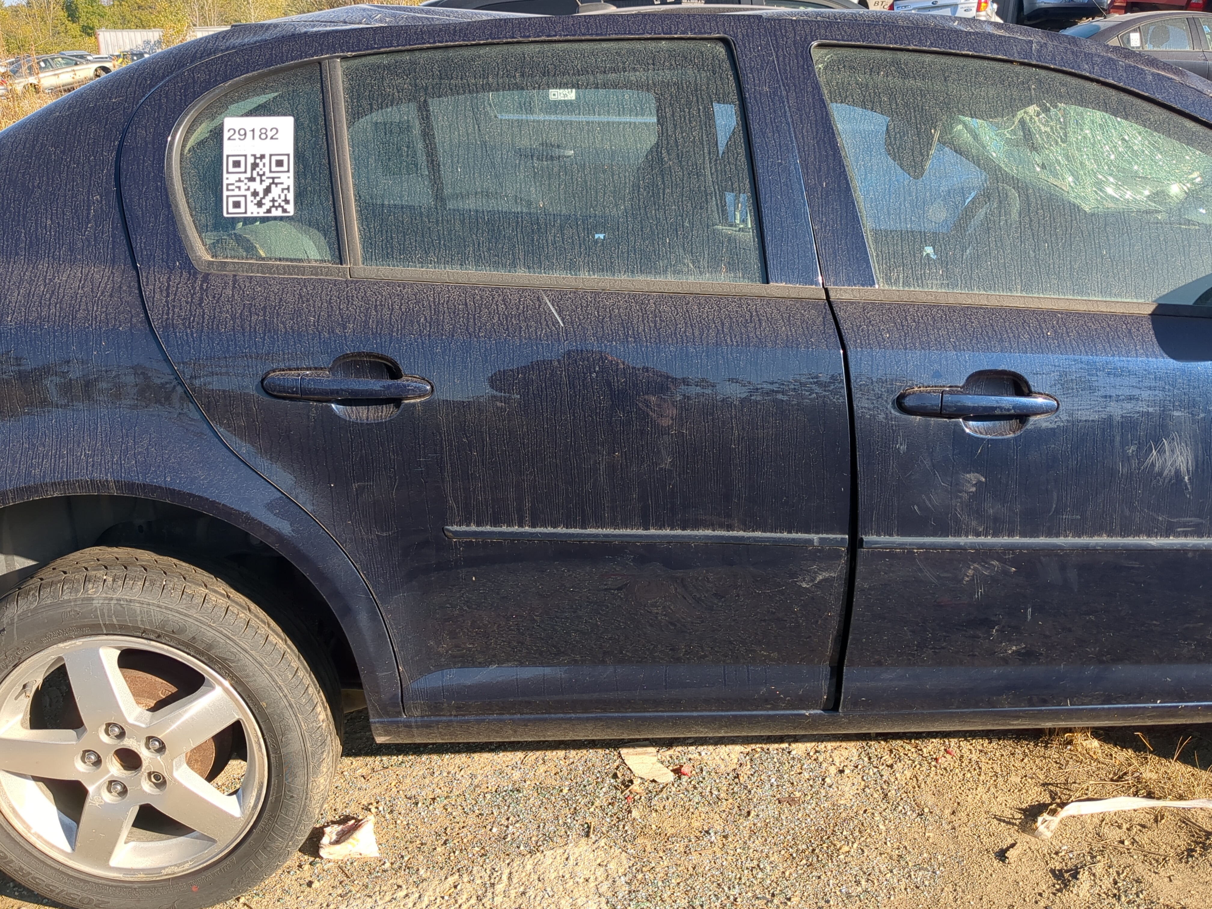 2005-2010 Chevrolet Cobalt Passenger Rear Door Oem 1195609 - Oemusedautoparts1.com