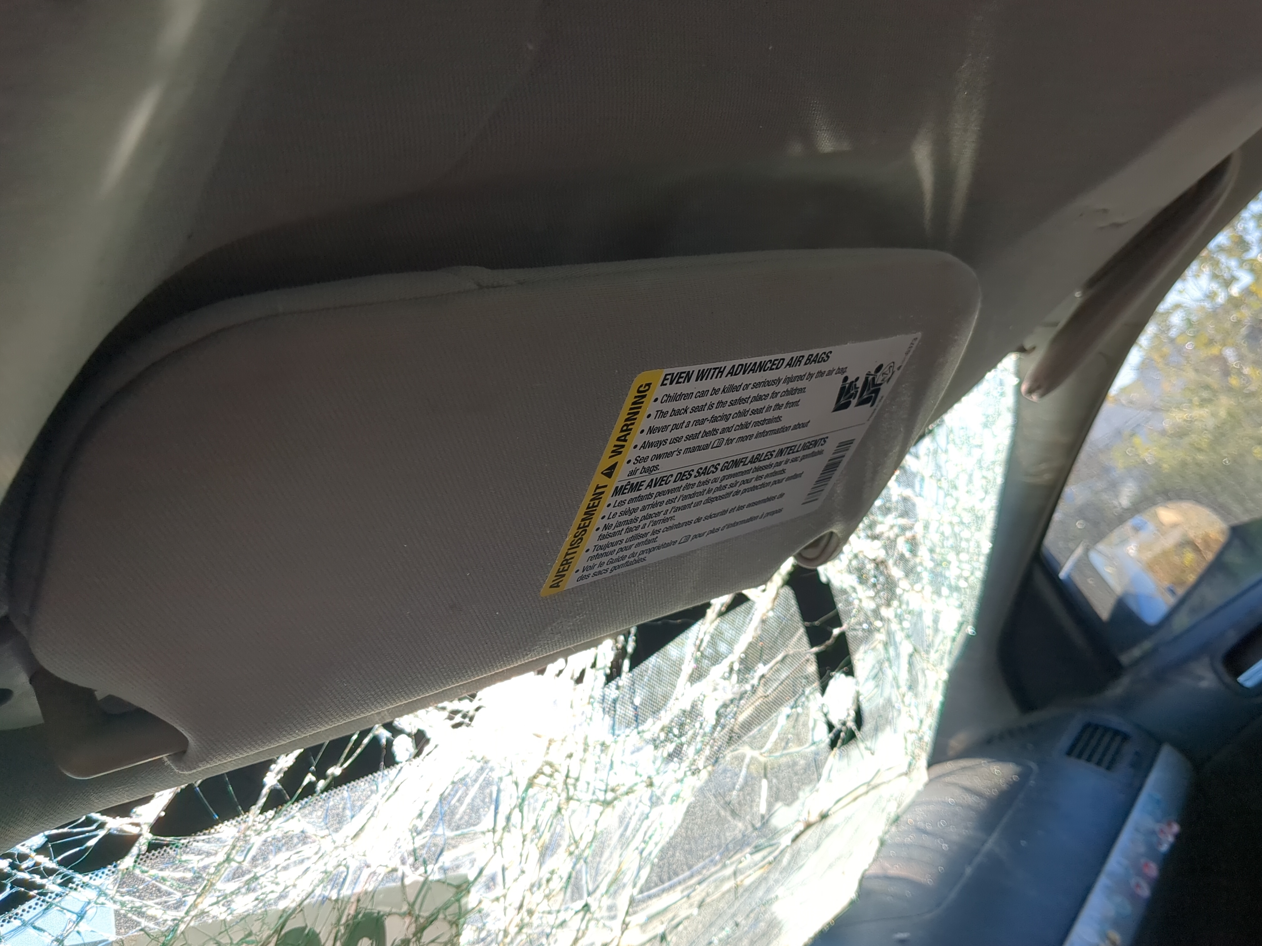 Picture of 2005-2010 Chevrolet Cobalt Driver Sun Visor Mirror Left Sunvisor 1195632
