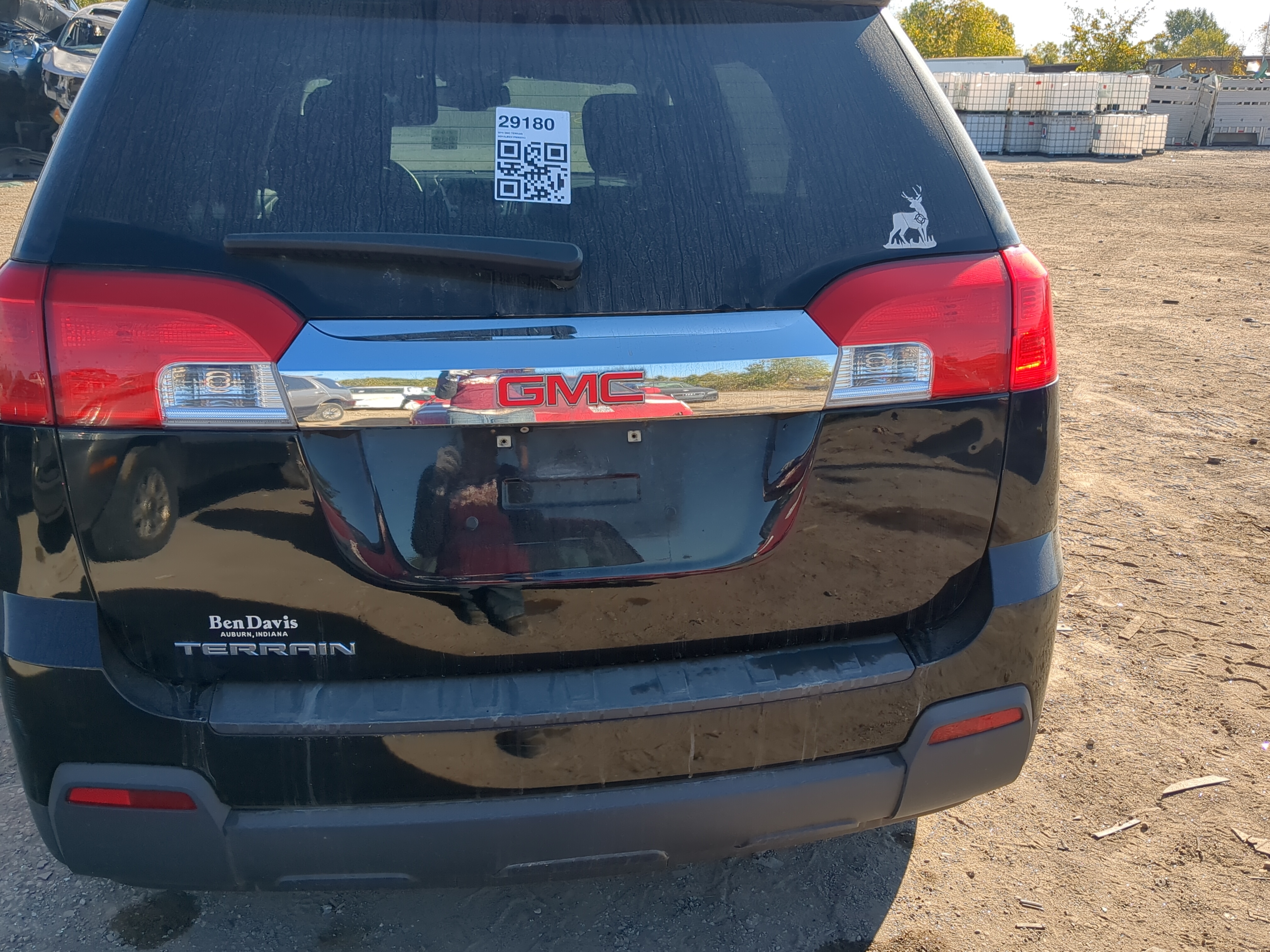 2010-2017 Gmc Terrain Trunk/decklid/hatch/tailgate Oem 1195694 - Oemusedautoparts1.com