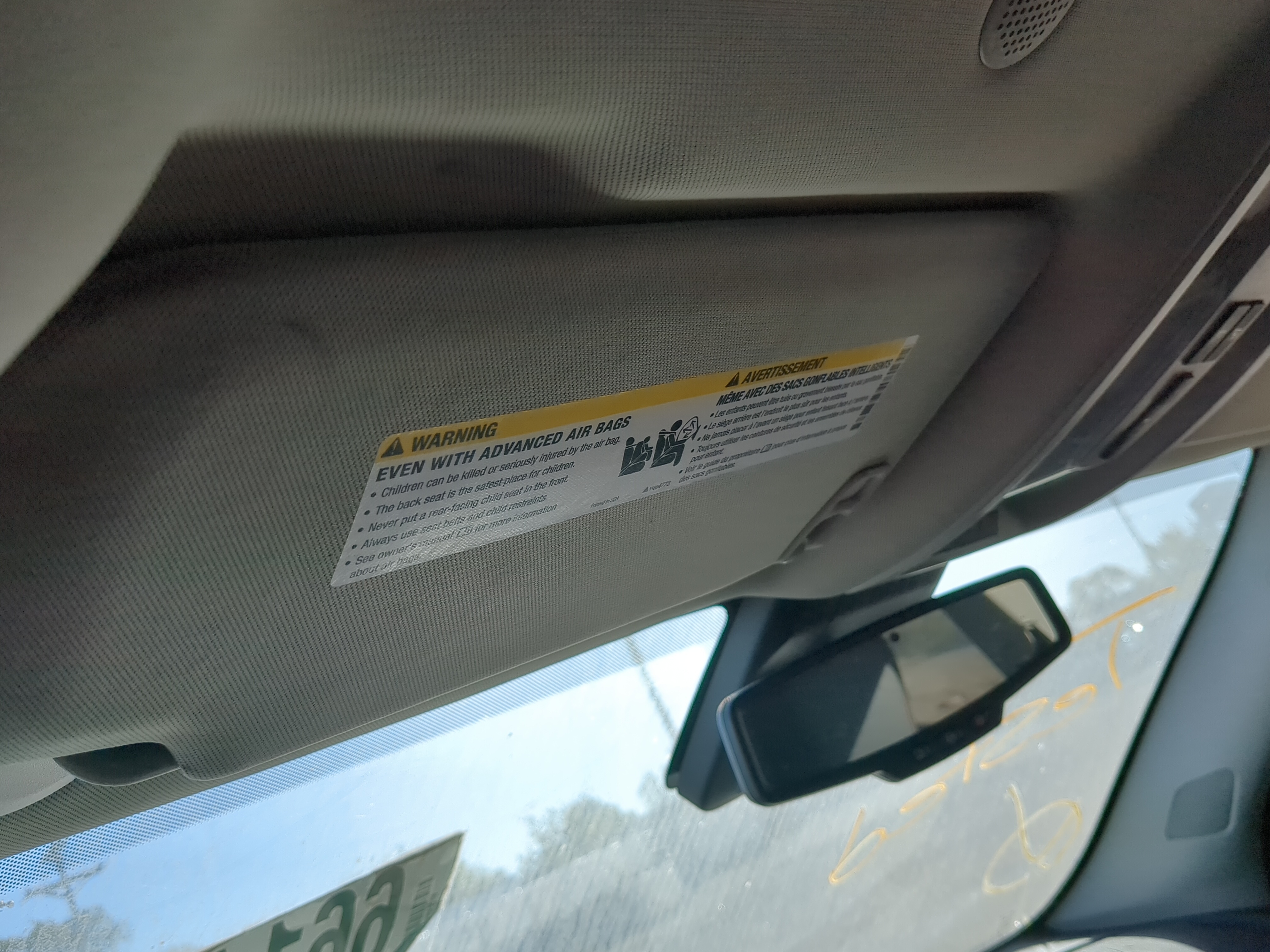 Picture of 2010-2017 Gmc Terrain Driver Sun Visor Mirror Left Sunvisor 1195744