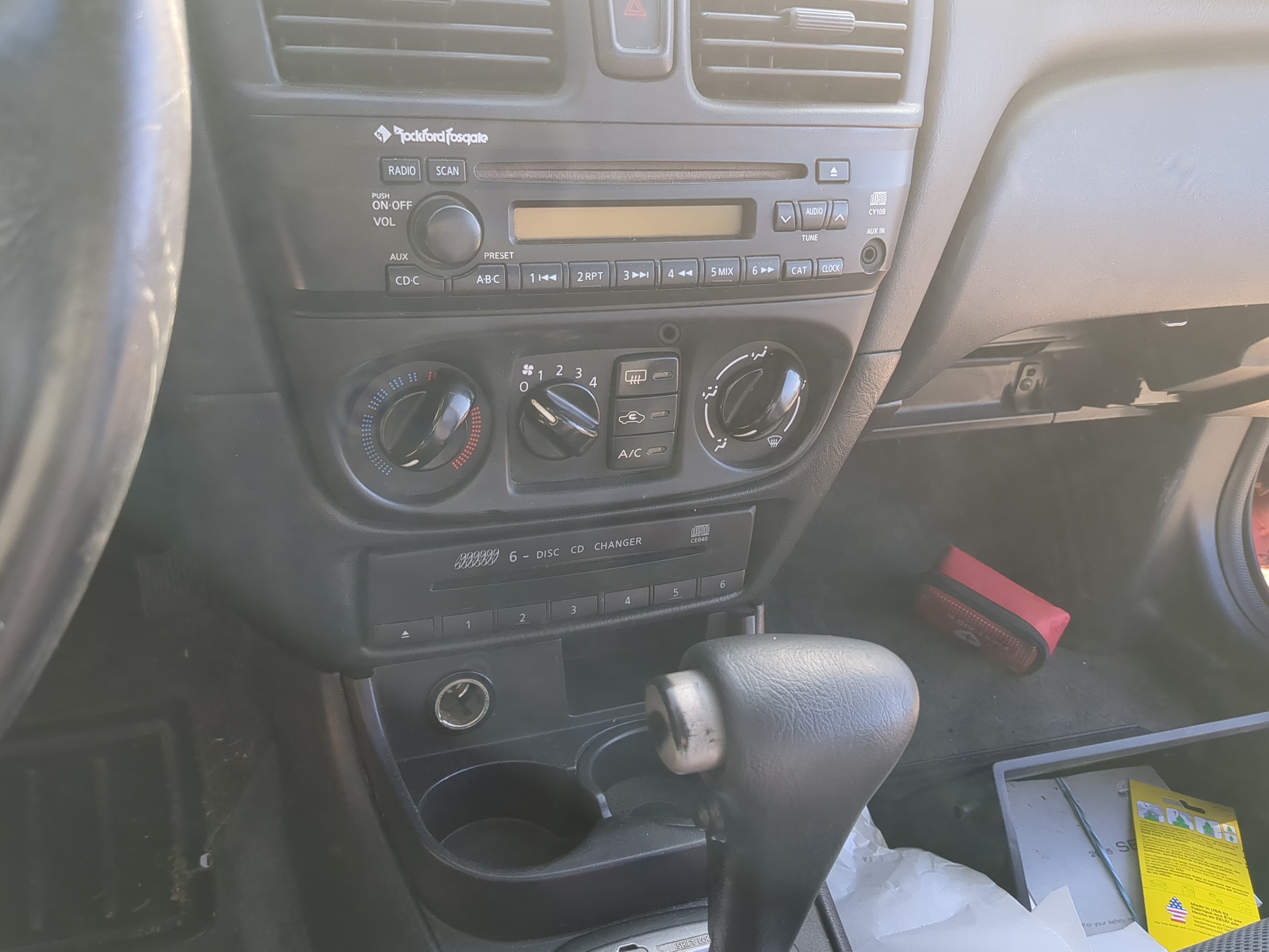 2000-2006 Nissan Sentra Ac Heater Climate Control 1195899 - Oemusedautoparts1.com