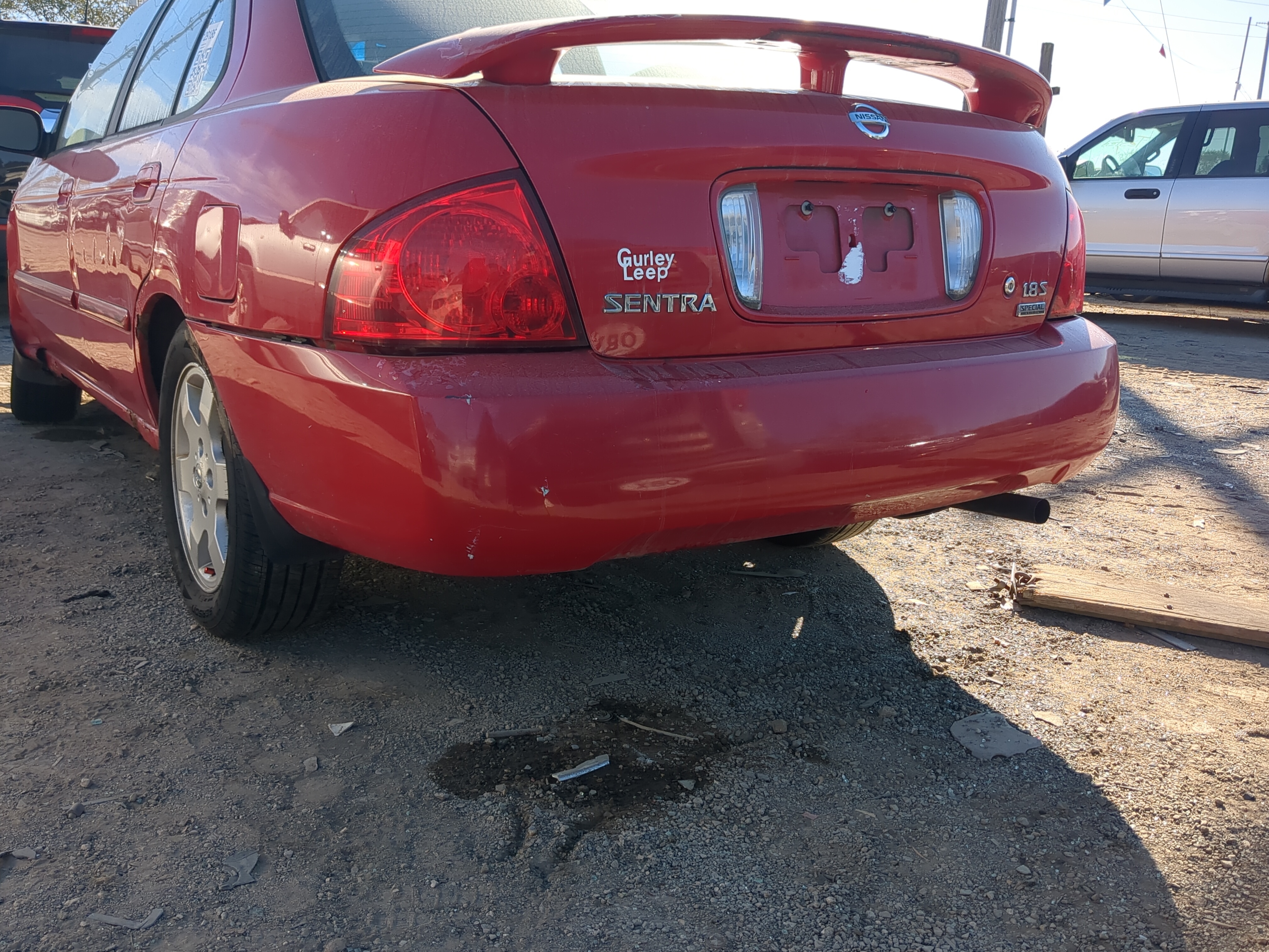 2004-2006 Nissan Sentra Rear Bumper Assembly Oem 1195943 - Oemusedautoparts1.com