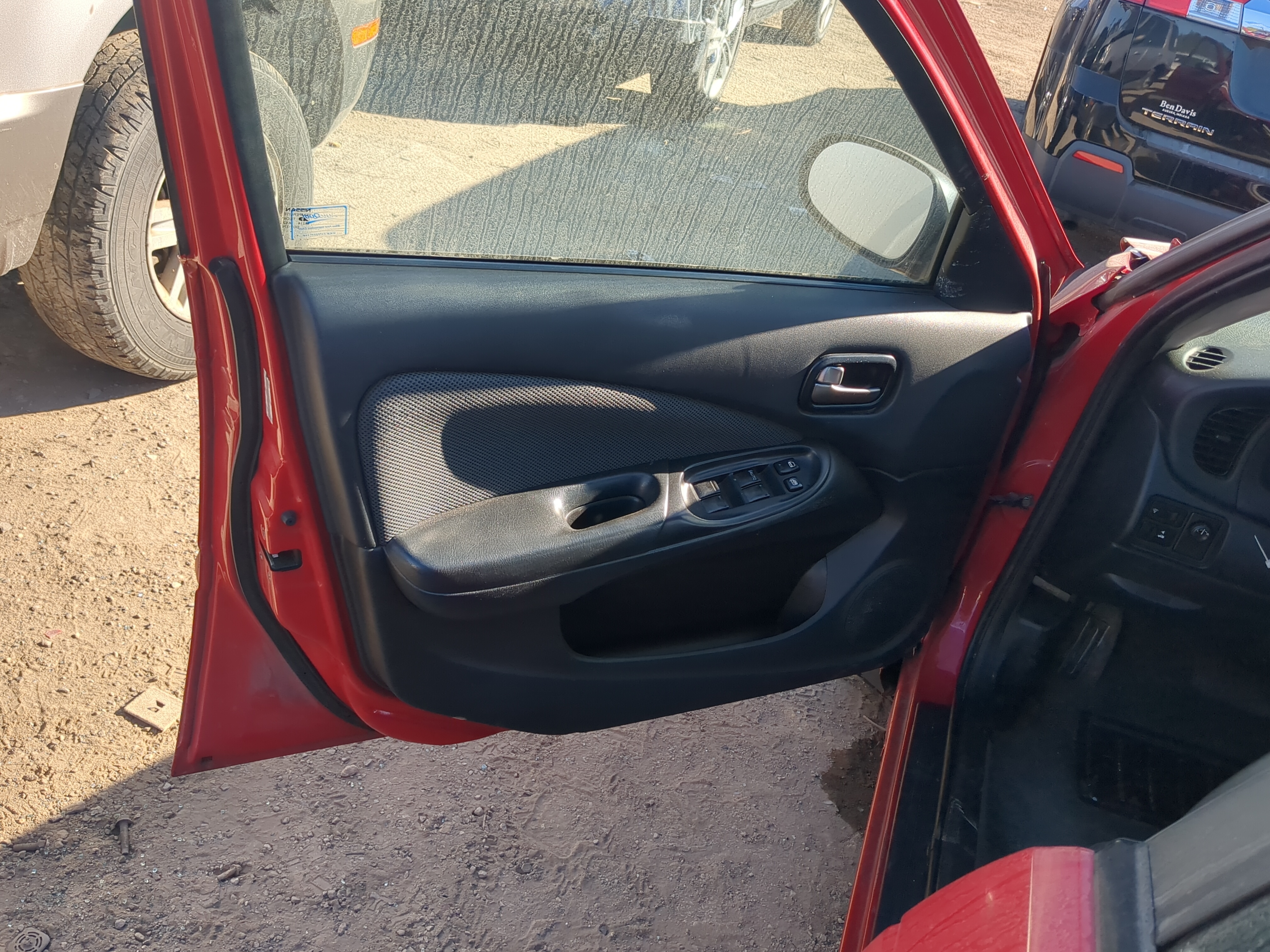 Picture of 2005 Nissan Sentra Front Left Driver Interior Door Panel Trim 1195957