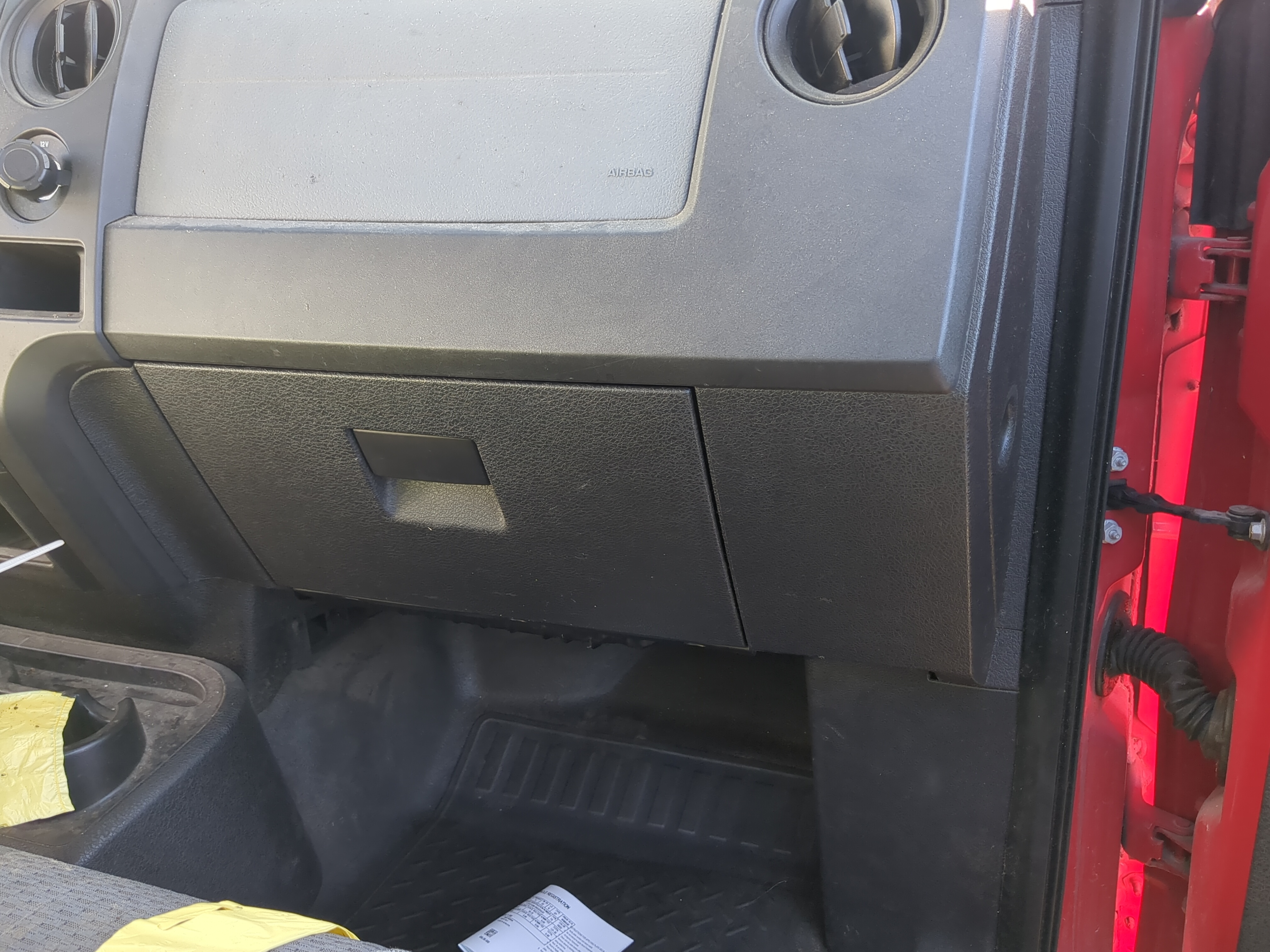 2011 Ford F-150 Passenger Glove Box Door Storage Compartment 1196018 - Oemusedautoparts1.com