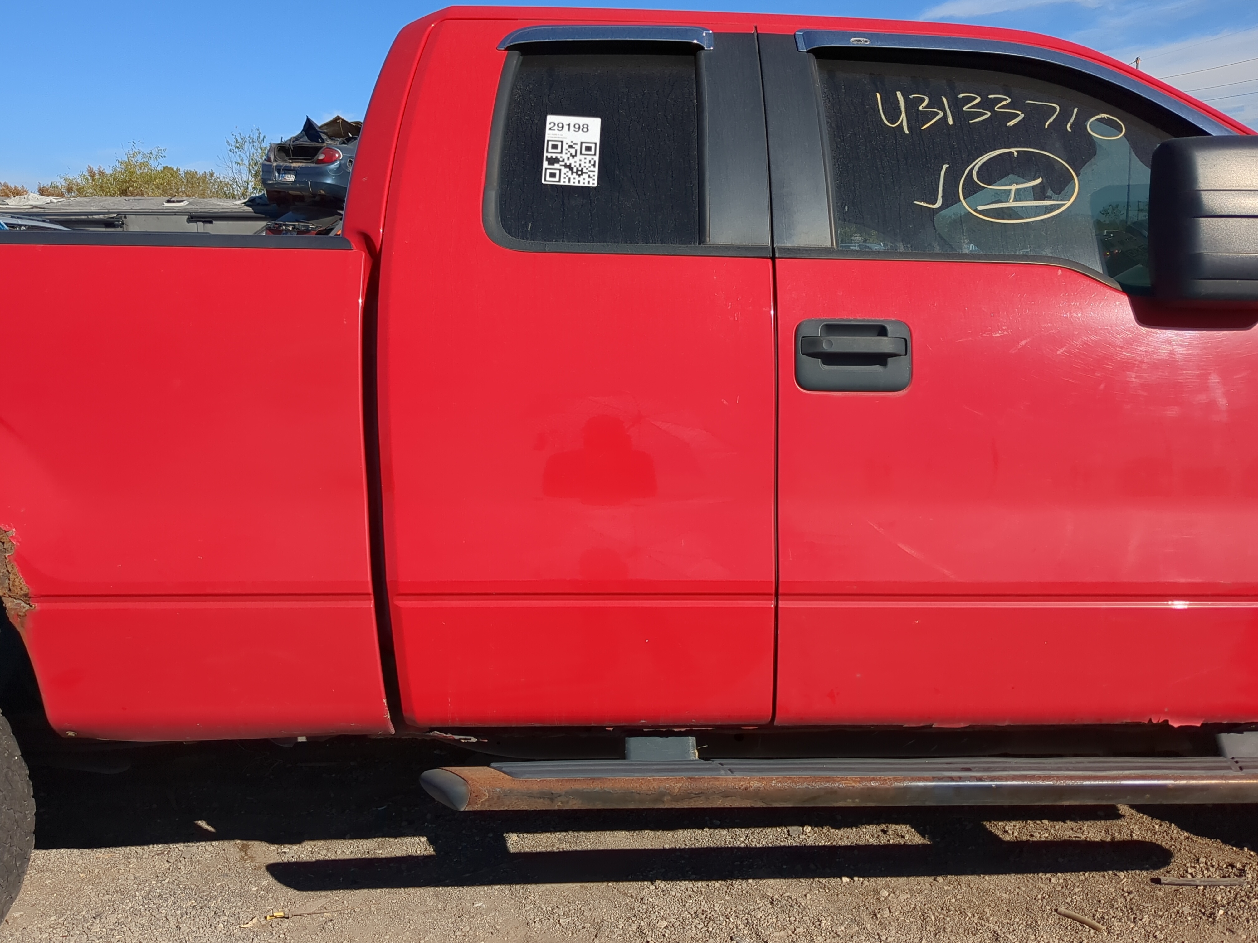 2009-2014 Ford F-150 Passenger Rear Door Oem 1196063 - Oemusedautoparts1.com