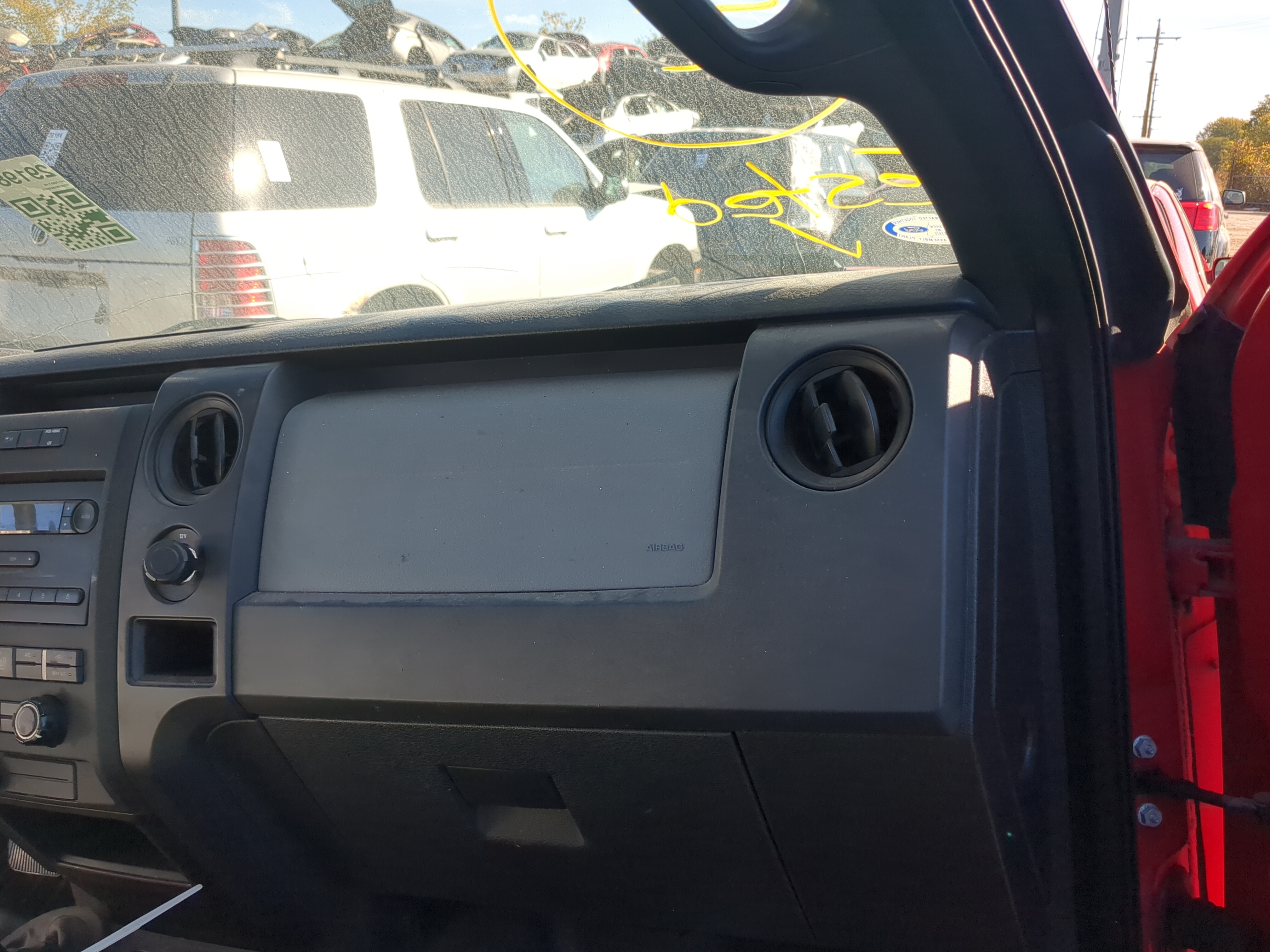 2009-2014 Ford F-150 Air Bag Passenger Right Dashboard Oem 1196068 - Oemusedautoparts1.com