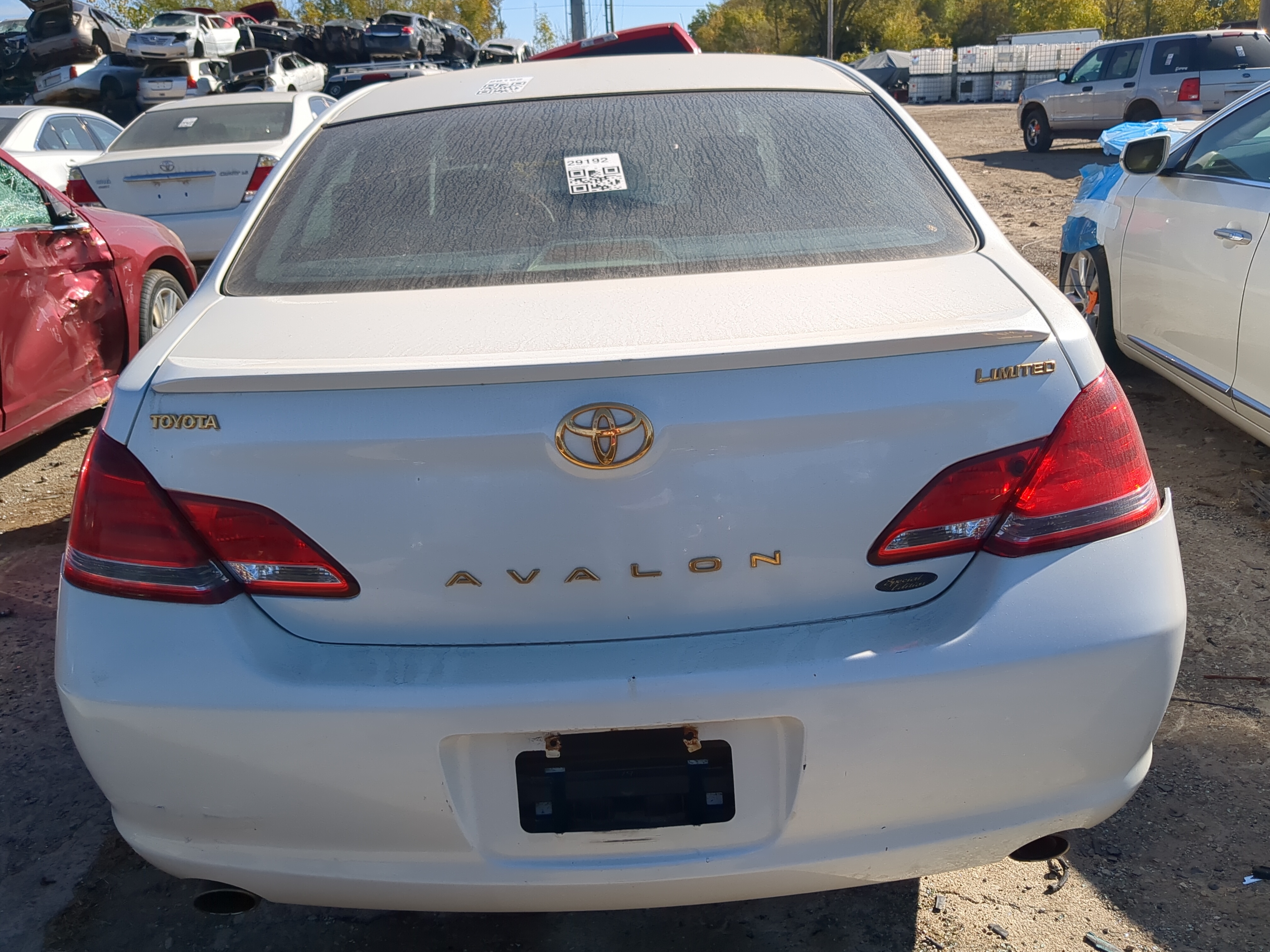 2005-2010 Toyota Avalon Trunk/decklid/hatch/tailgate Oem 1196146 - Oemusedautoparts1.com