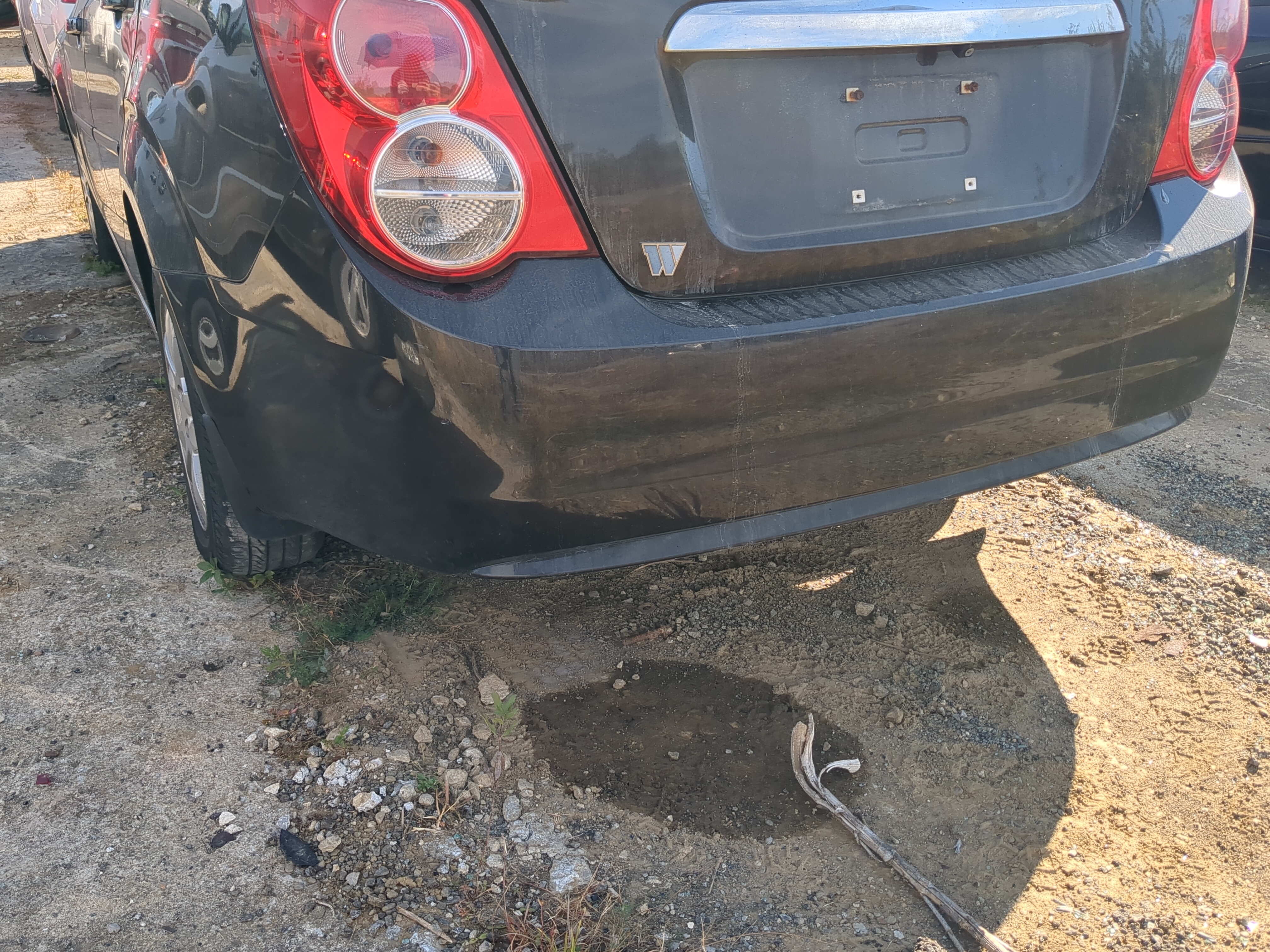 2012-2016 Chevrolet Sonic Rear Bumper Assembly Oem 1196348 - Oemusedautoparts1.com