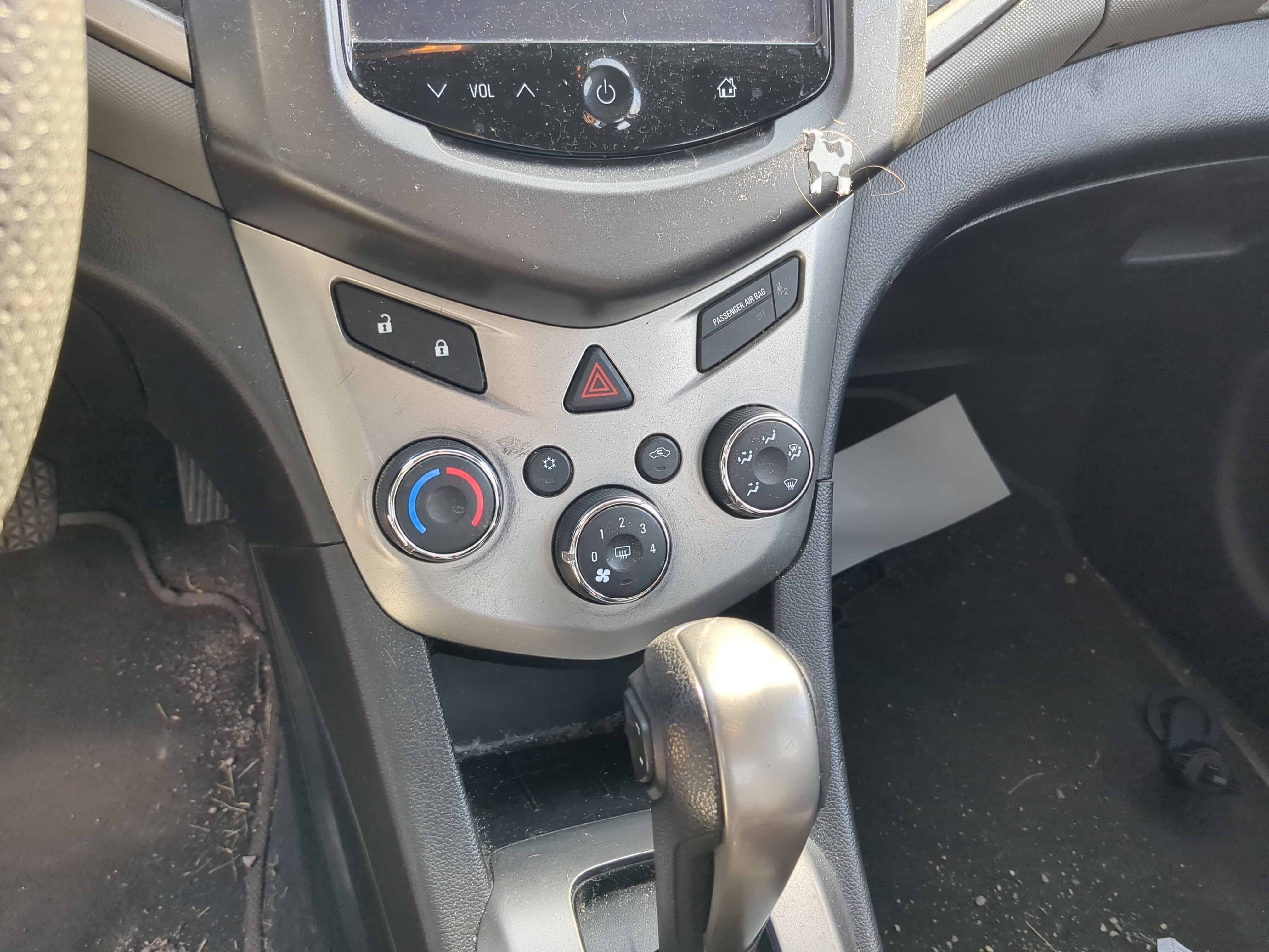 2015-2016 Chevrolet Sonic Ac Heater Climate Control 1196379 - Oemusedautoparts1.com