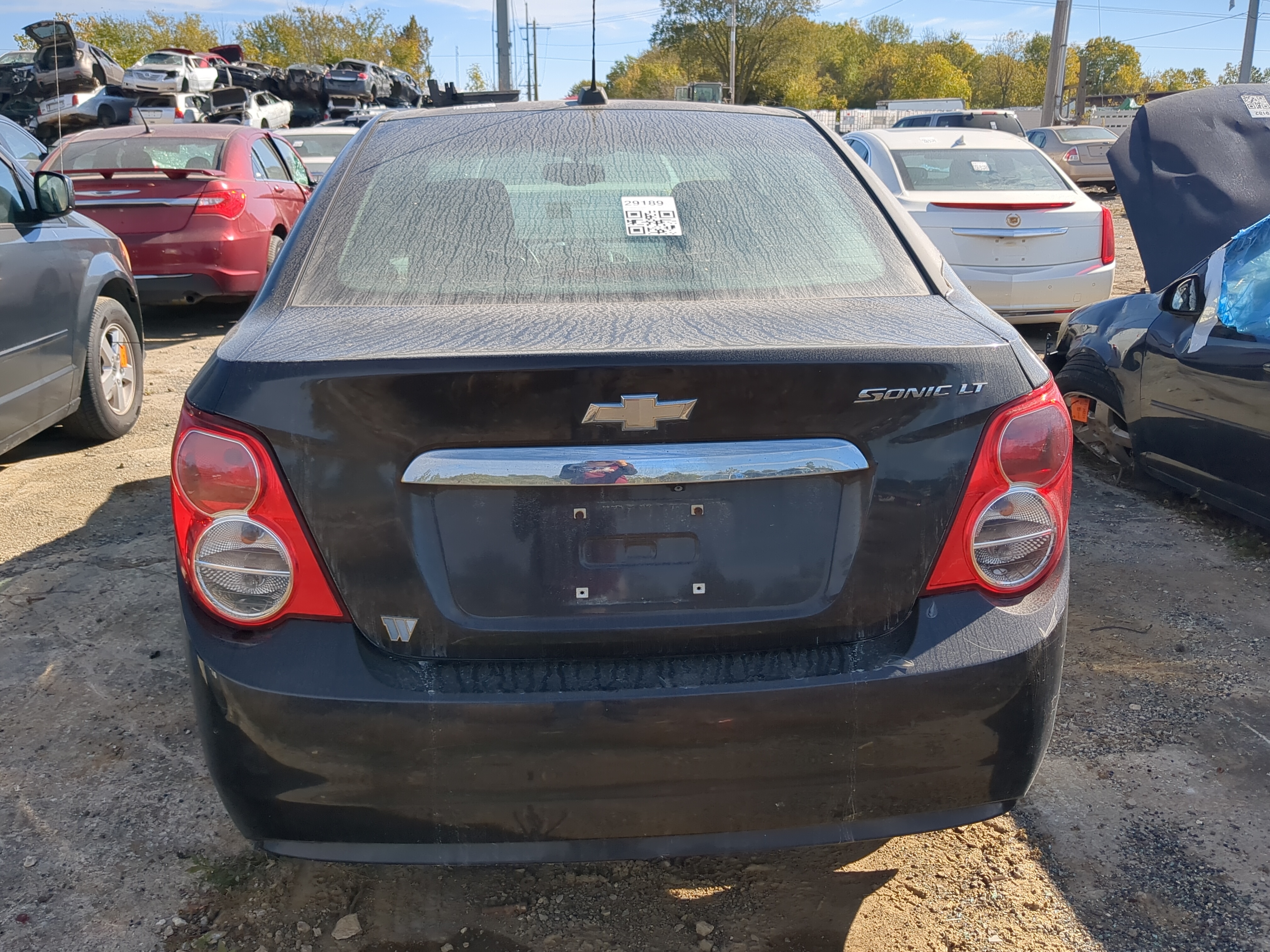 2012-2018 Chevrolet Sonic Trunk/decklid/hatch/tailgate Oem 1196451 - Oemusedautoparts1.com