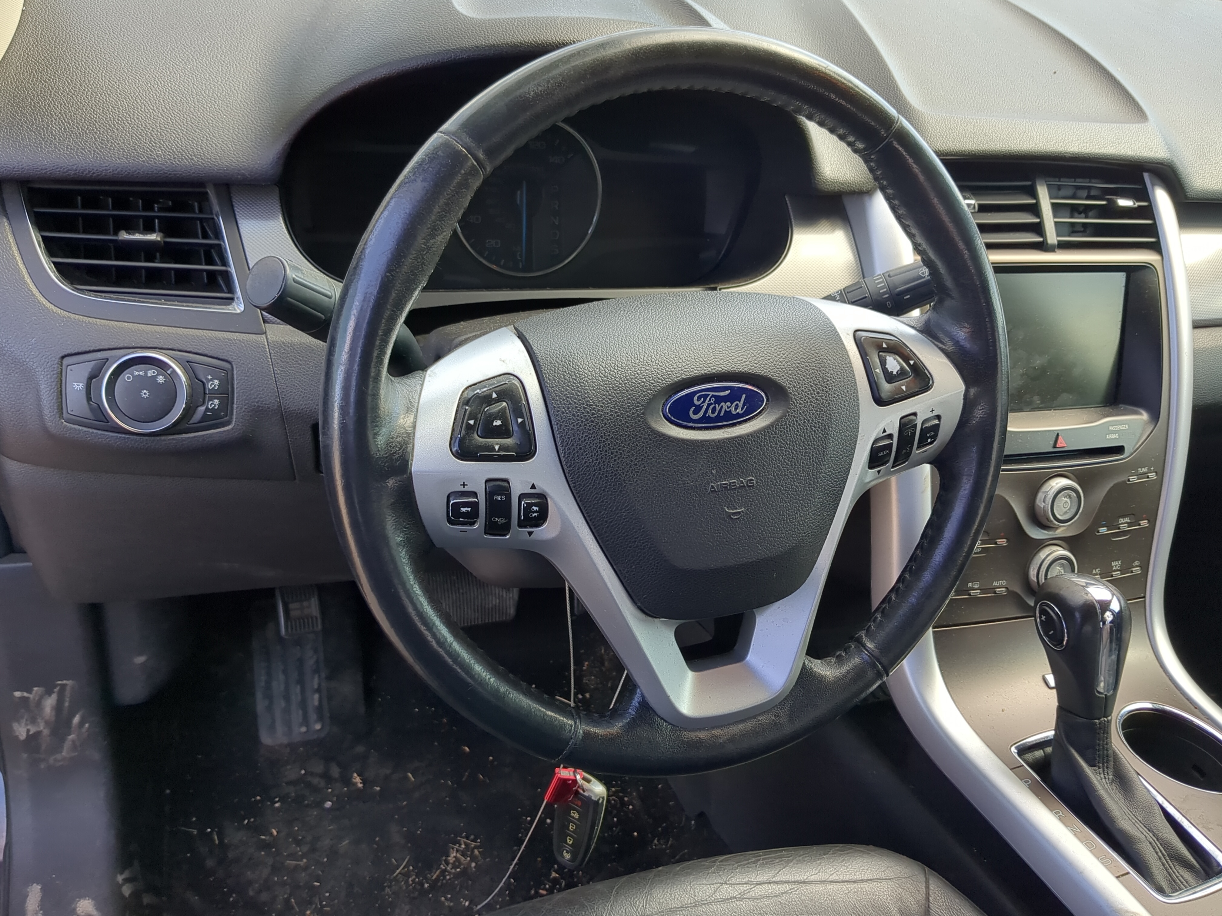 2011-2014 Ford Edge Air Bag Driver Left Steering Wheel Mounted 1196562 - Oemusedautoparts1.com