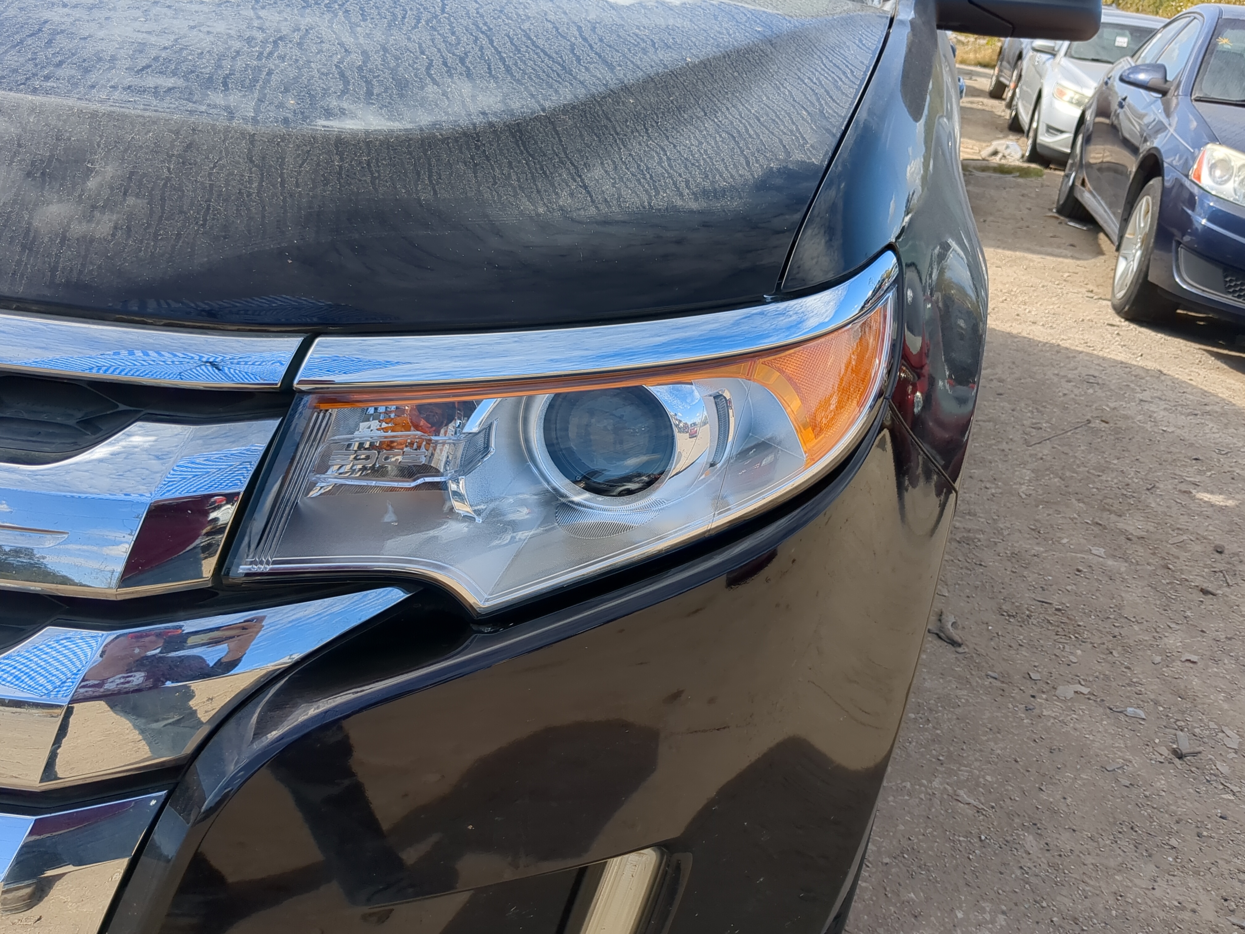 2011-2014 Ford Edge Driver Left Oem Head Light Headlight Lamp 1196597 - Oemusedautoparts1.com