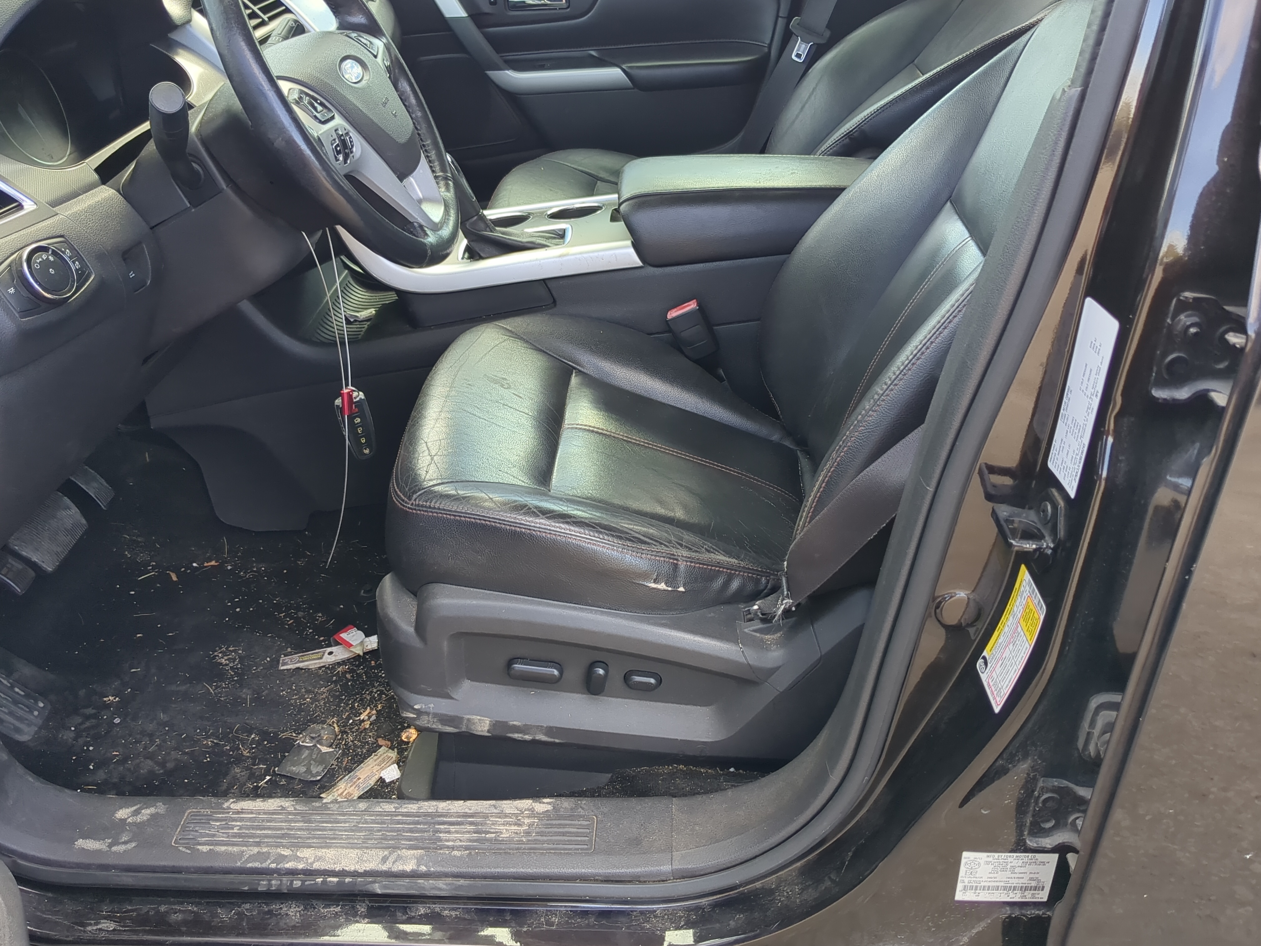 2013-2013 Ford Edge Driver Front Seat Oem 1196627 - Oemusedautoparts1.com