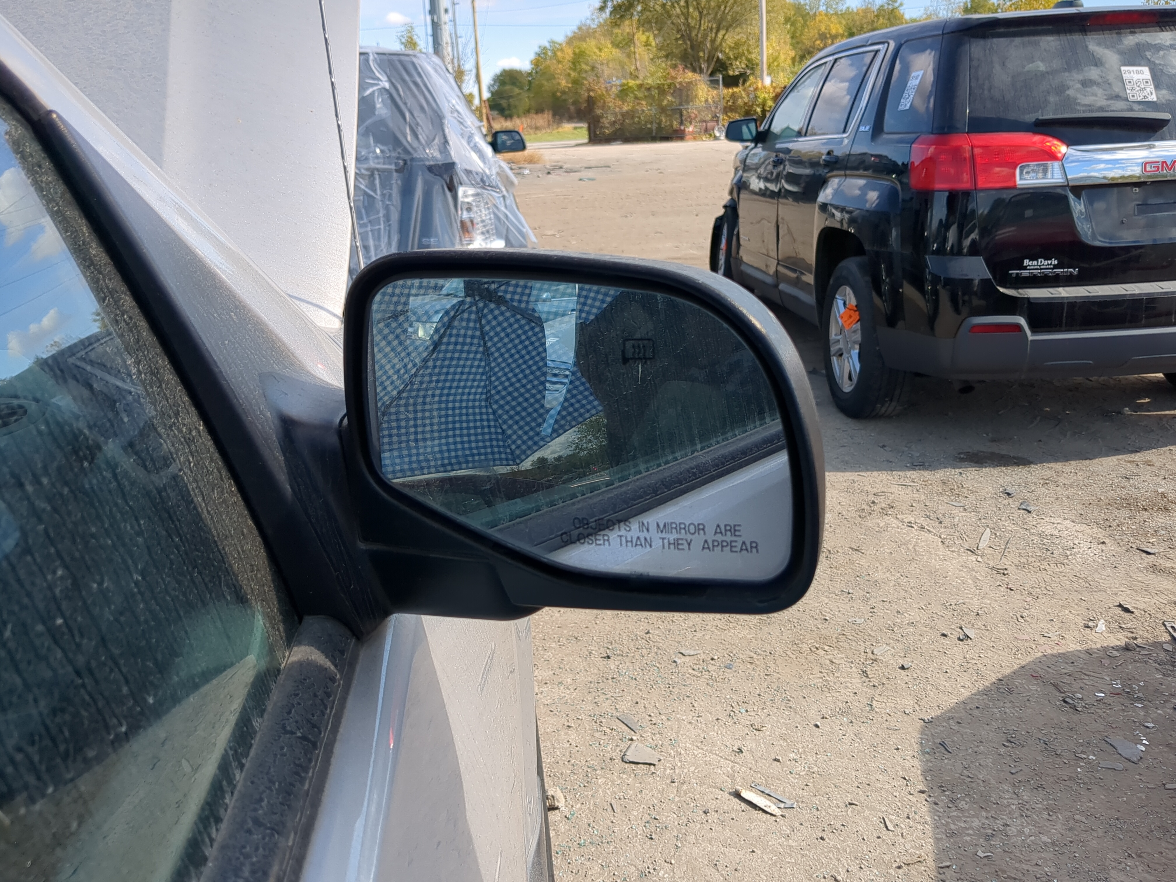 2002 Mercury Mountaineer Passenger Right Side View Power Door Mirror 1196705 - Oemusedautoparts1.com