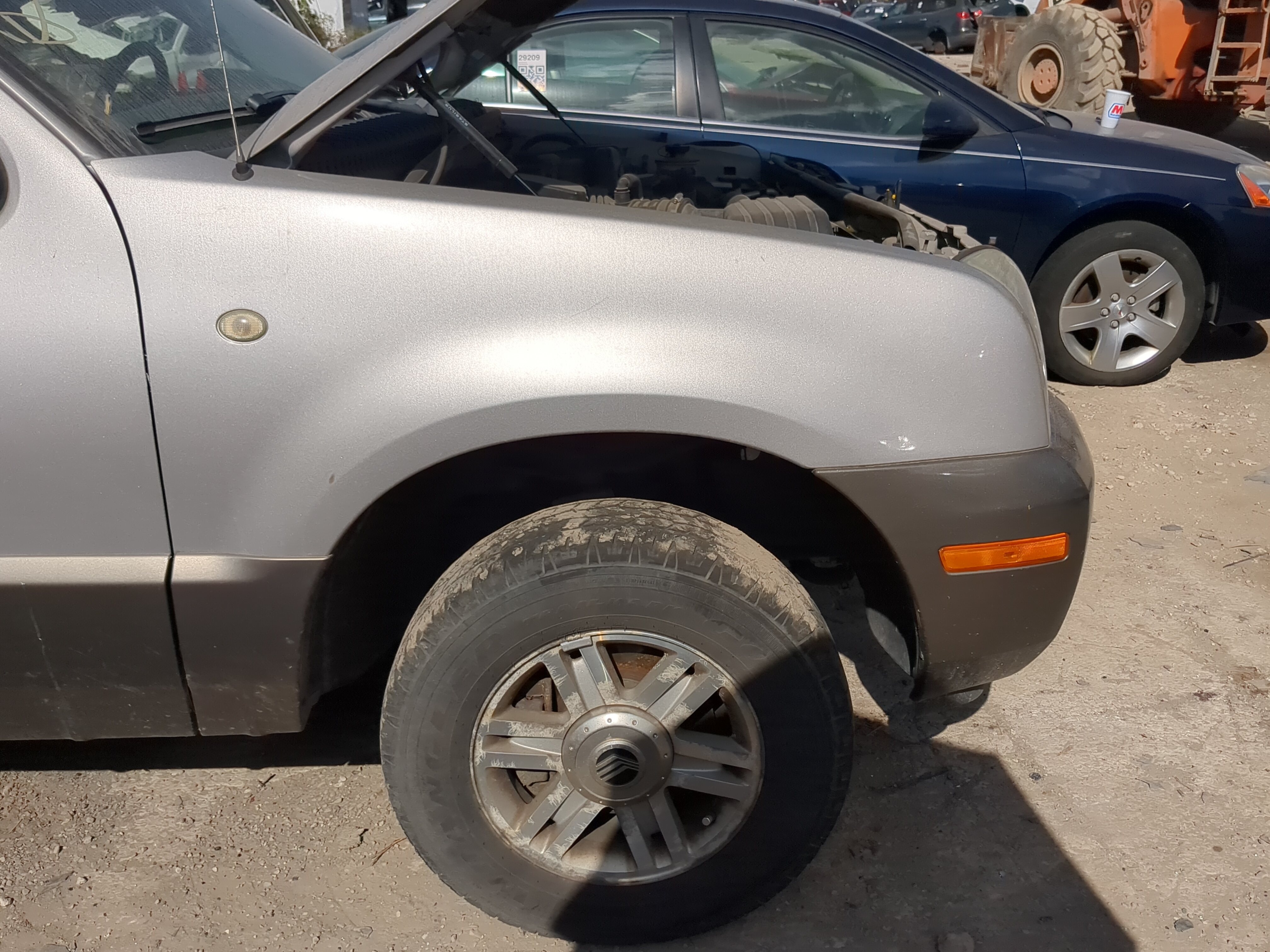 2002-2010 Mercury Mountaineer Passenger Fender 1196733 - Oemusedautoparts1.com