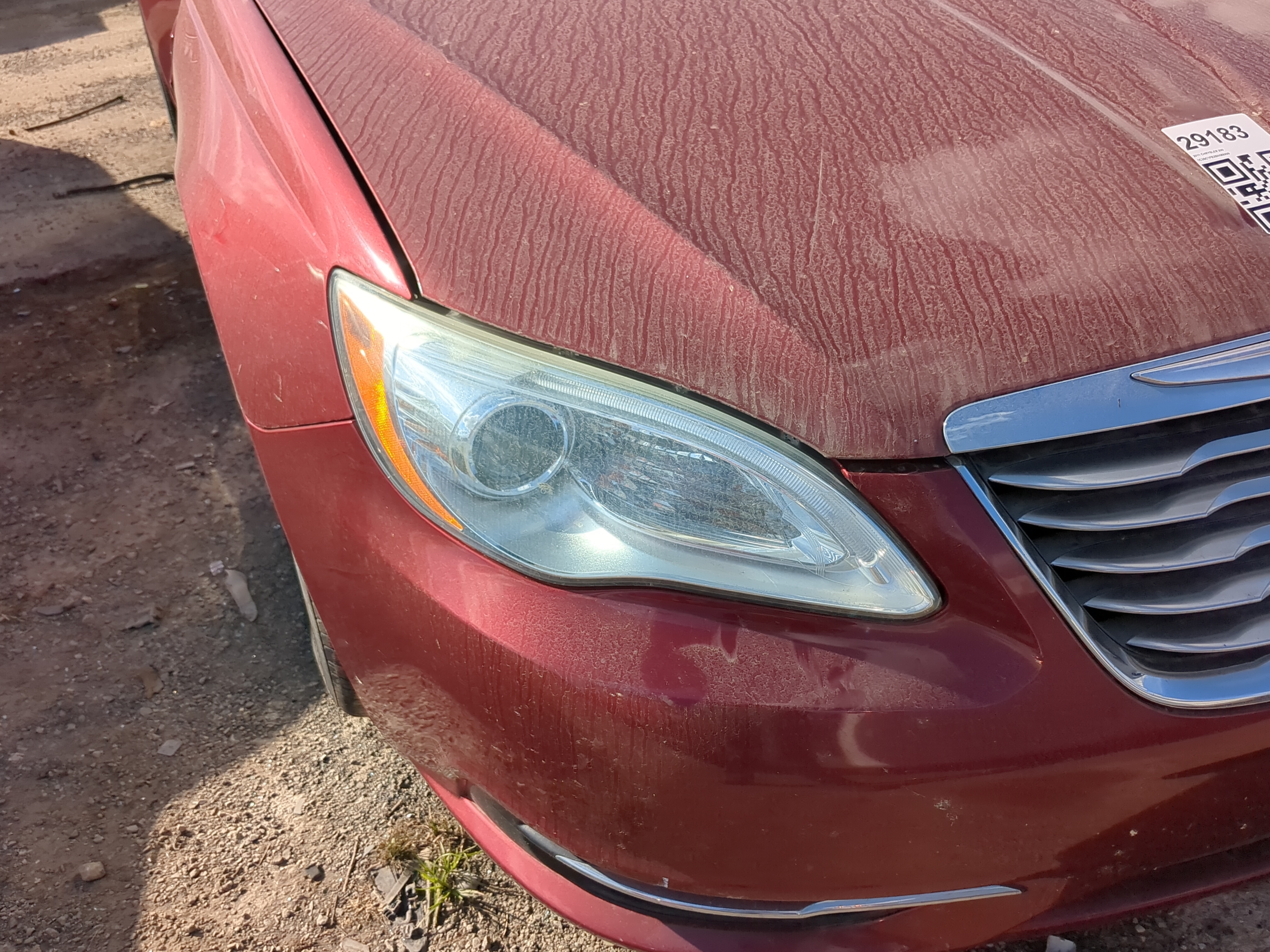 2011-2012 Chrysler 200 Passenger Right Oem Head Light Headlight Lamp 1196961 - Oemusedautoparts1.com