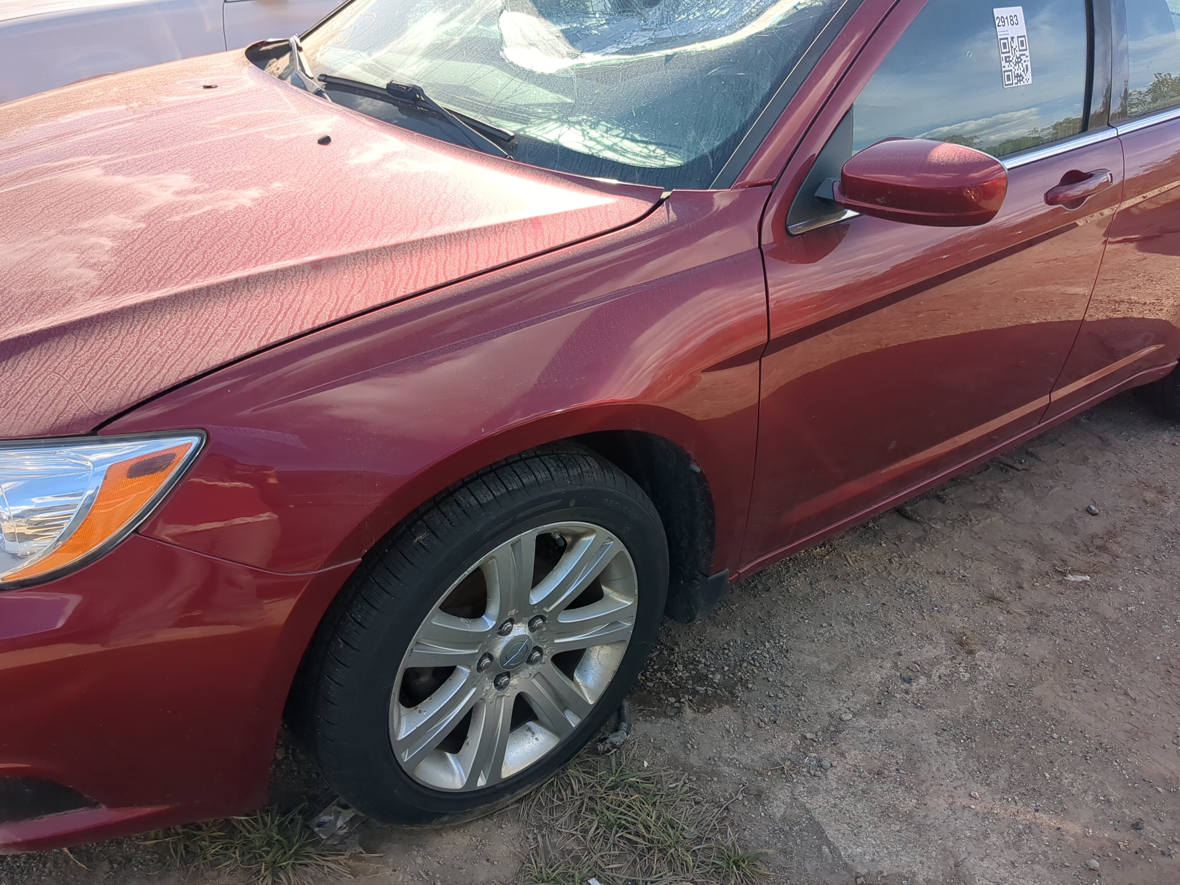 2011-2014 Chrysler 200 Driver Fender 1196966 - Oemusedautoparts1.com