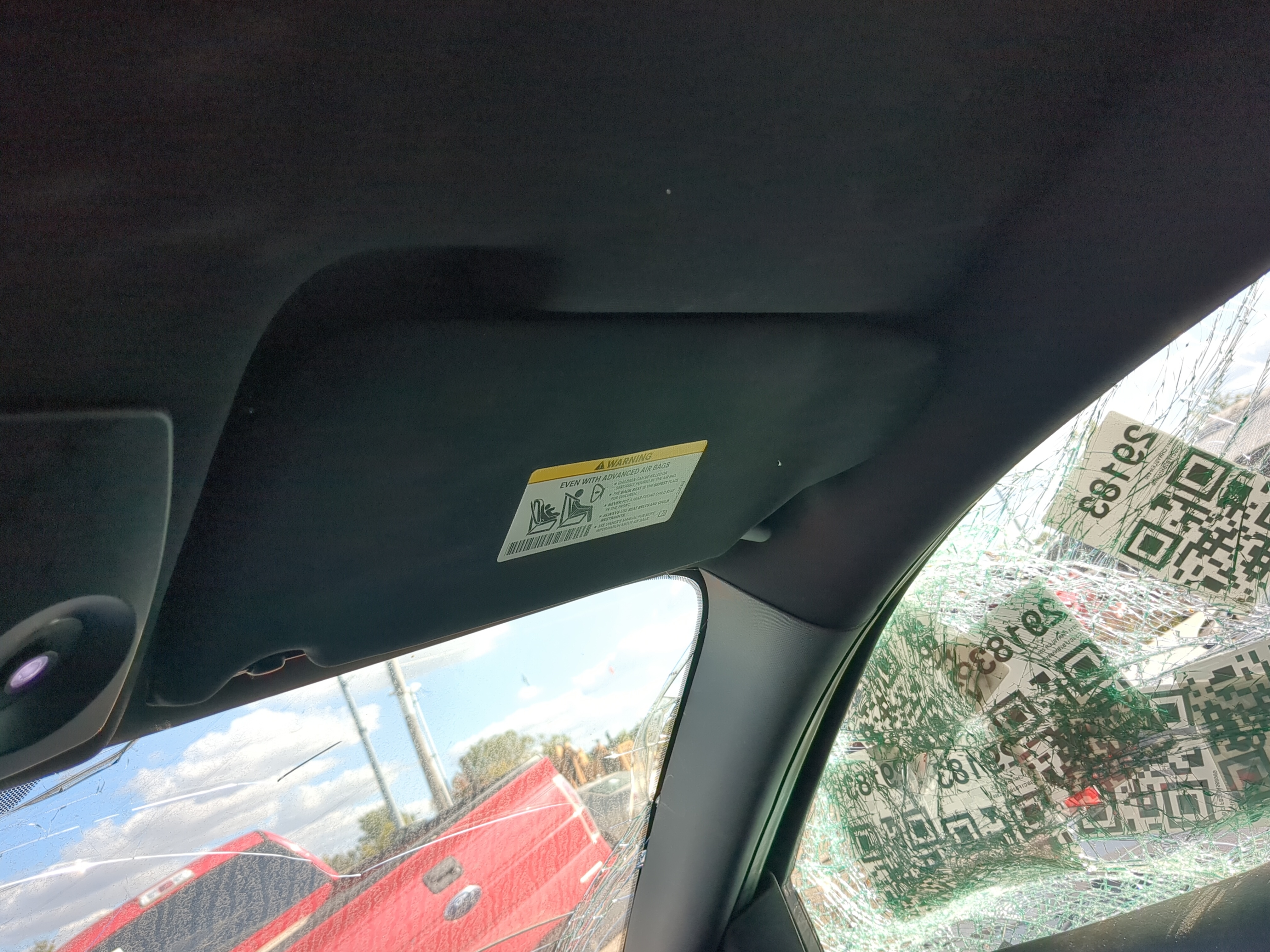 Picture of 2011-2014 Chrysler 200 Passenger Sun Visor Mirror Right Sunvisor 1196988