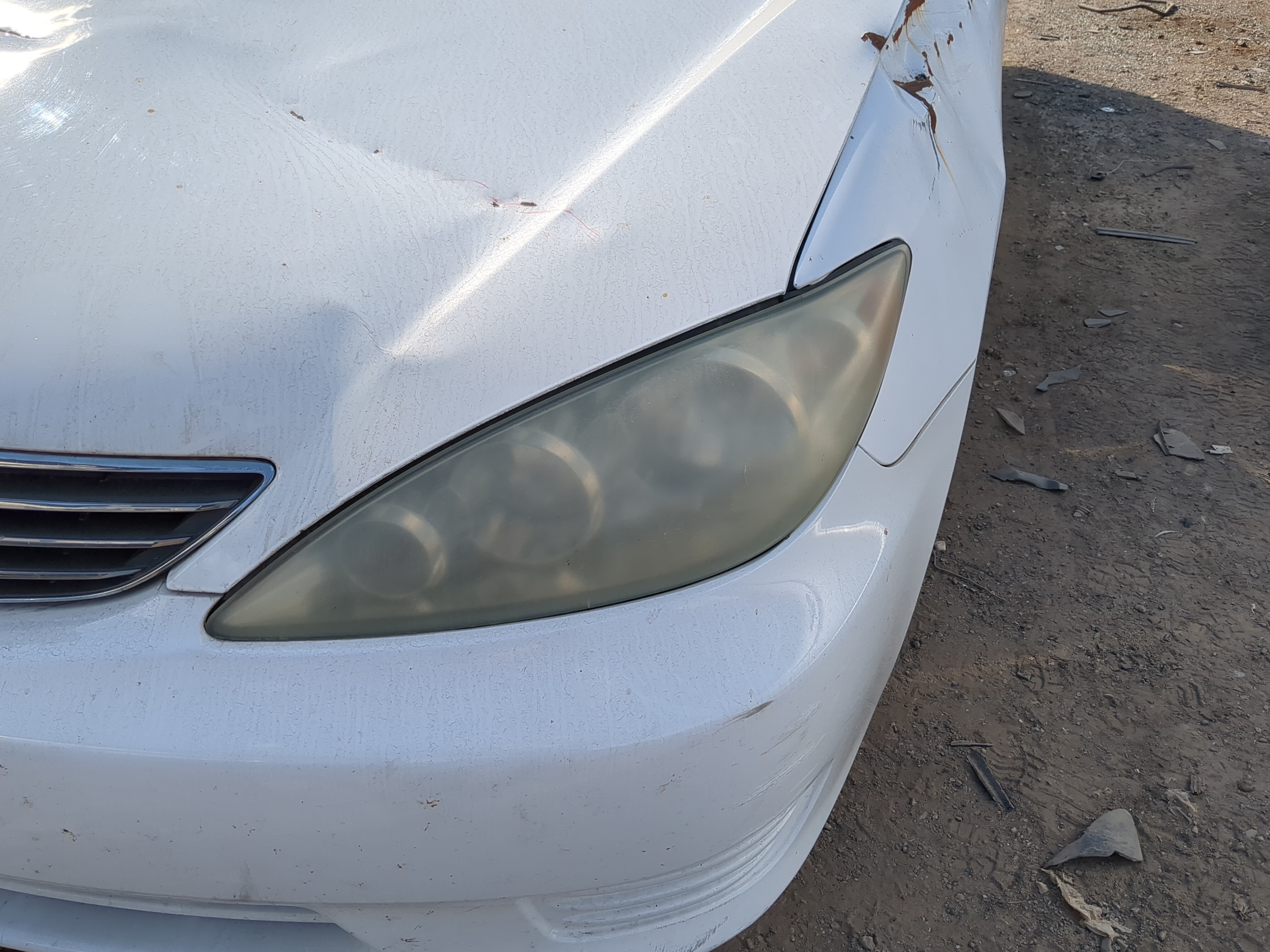 2005-2006 Toyota Camry Driver Left Oem Head Light Headlight Lamp 1197011 - Oemusedautoparts1.com