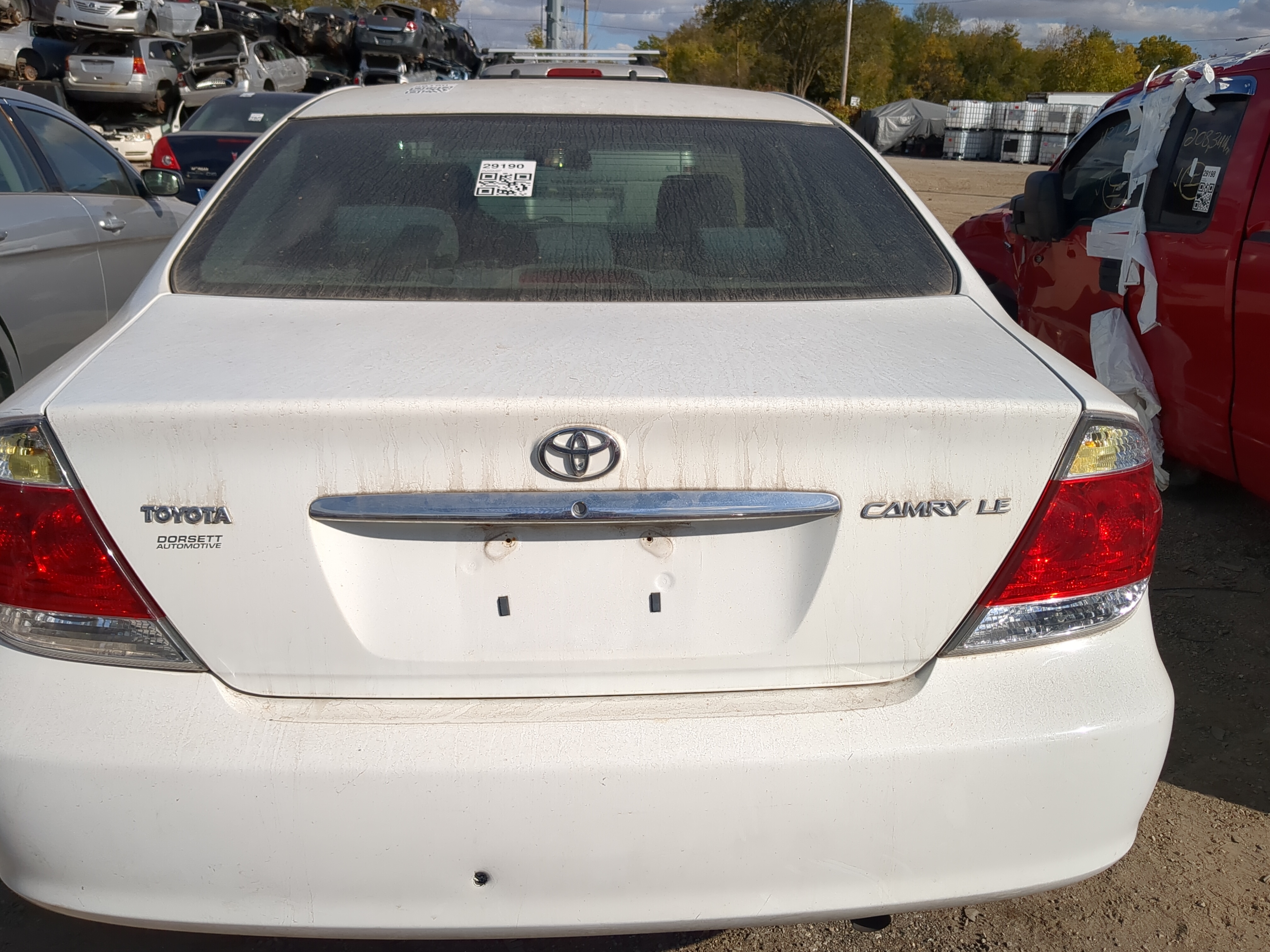 2002-2006 Toyota Camry Trunk/decklid/hatch/tailgate Oem 1197020 - Oemusedautoparts1.com