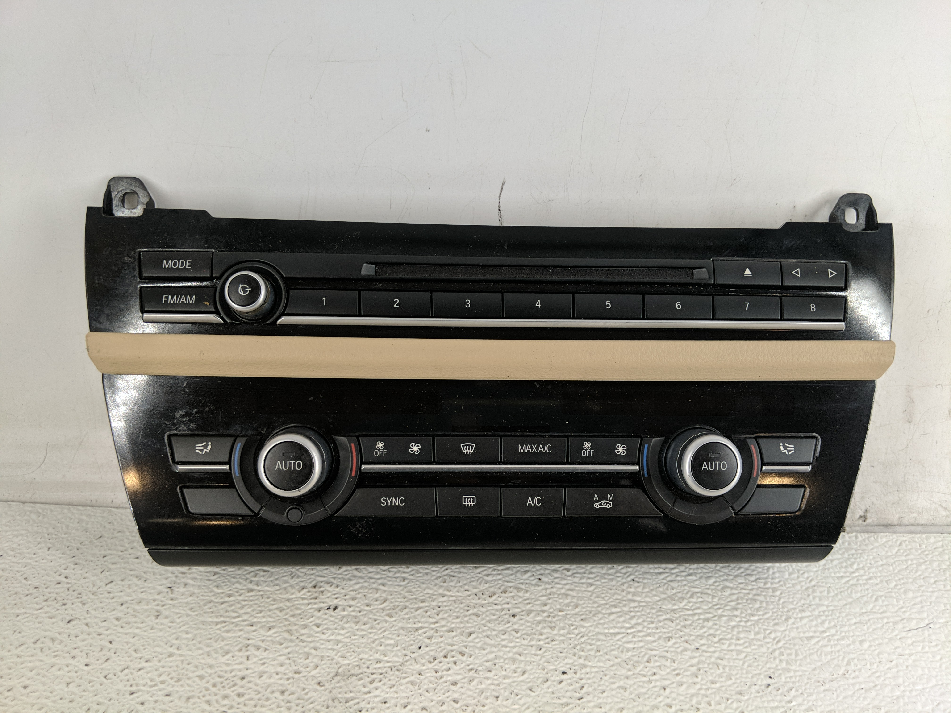 2011-2016 Bmw 528i Ac Heater Roof Climate Control 90025-636 1197350 - Oemusedautoparts1.com