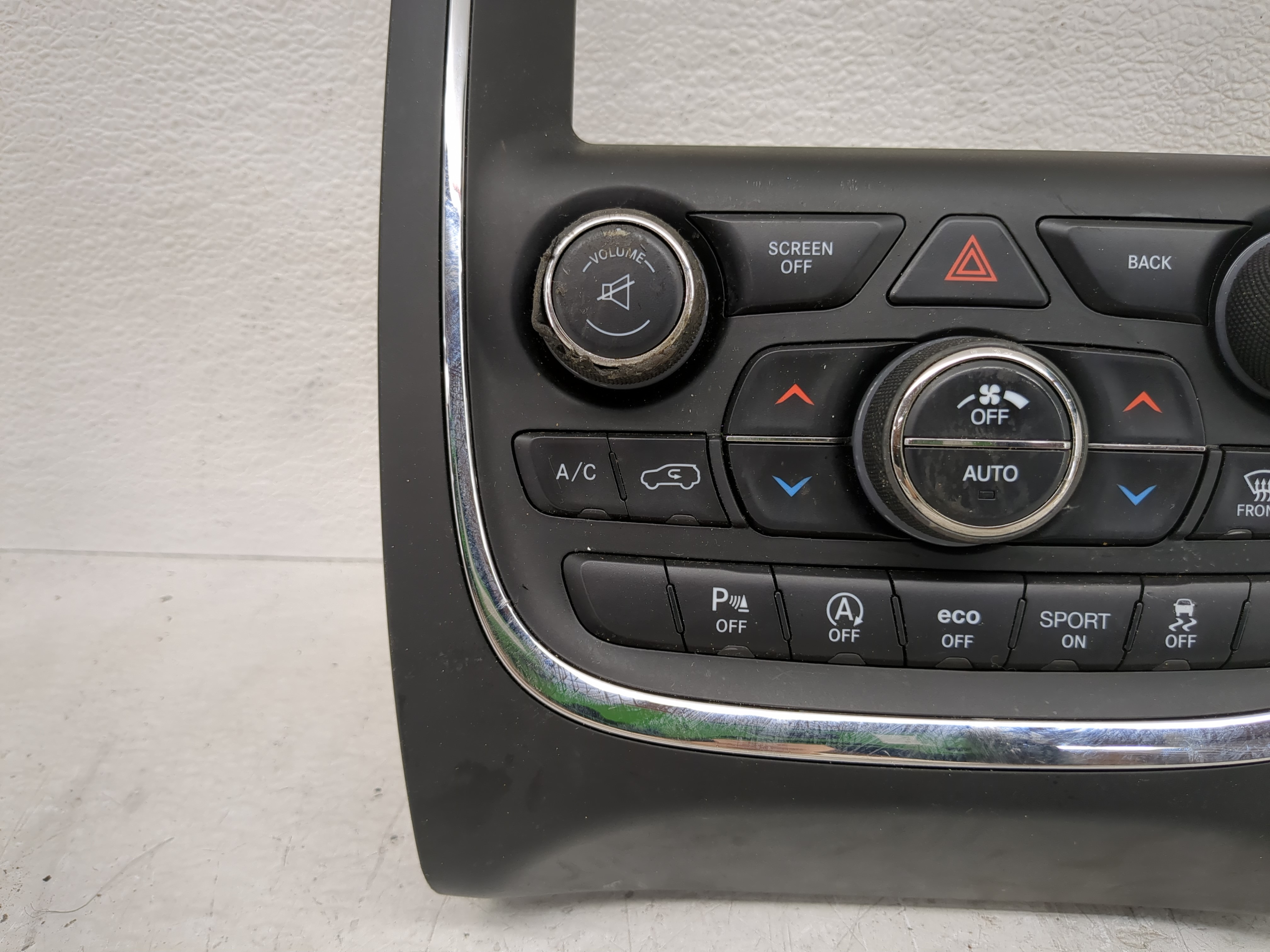 2016-2017 Dodge Durango Ac Heater Climate Control P68253735ah 1197454 - Oemusedautoparts1.com