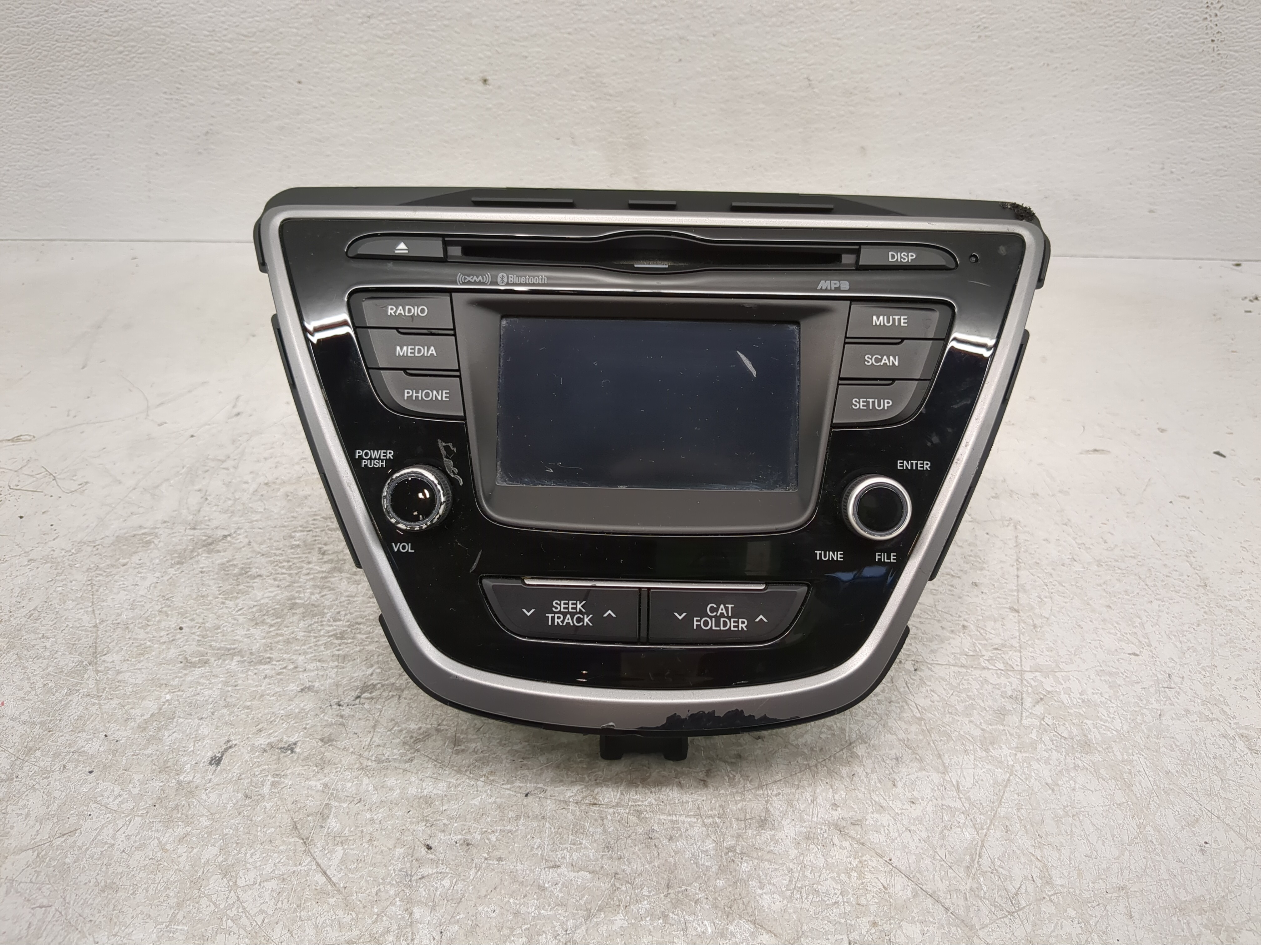 2014-2016 Hyundai Elantra Am Fm Cd Player Radio Receiver 1197638 - Oemusedautoparts1.com