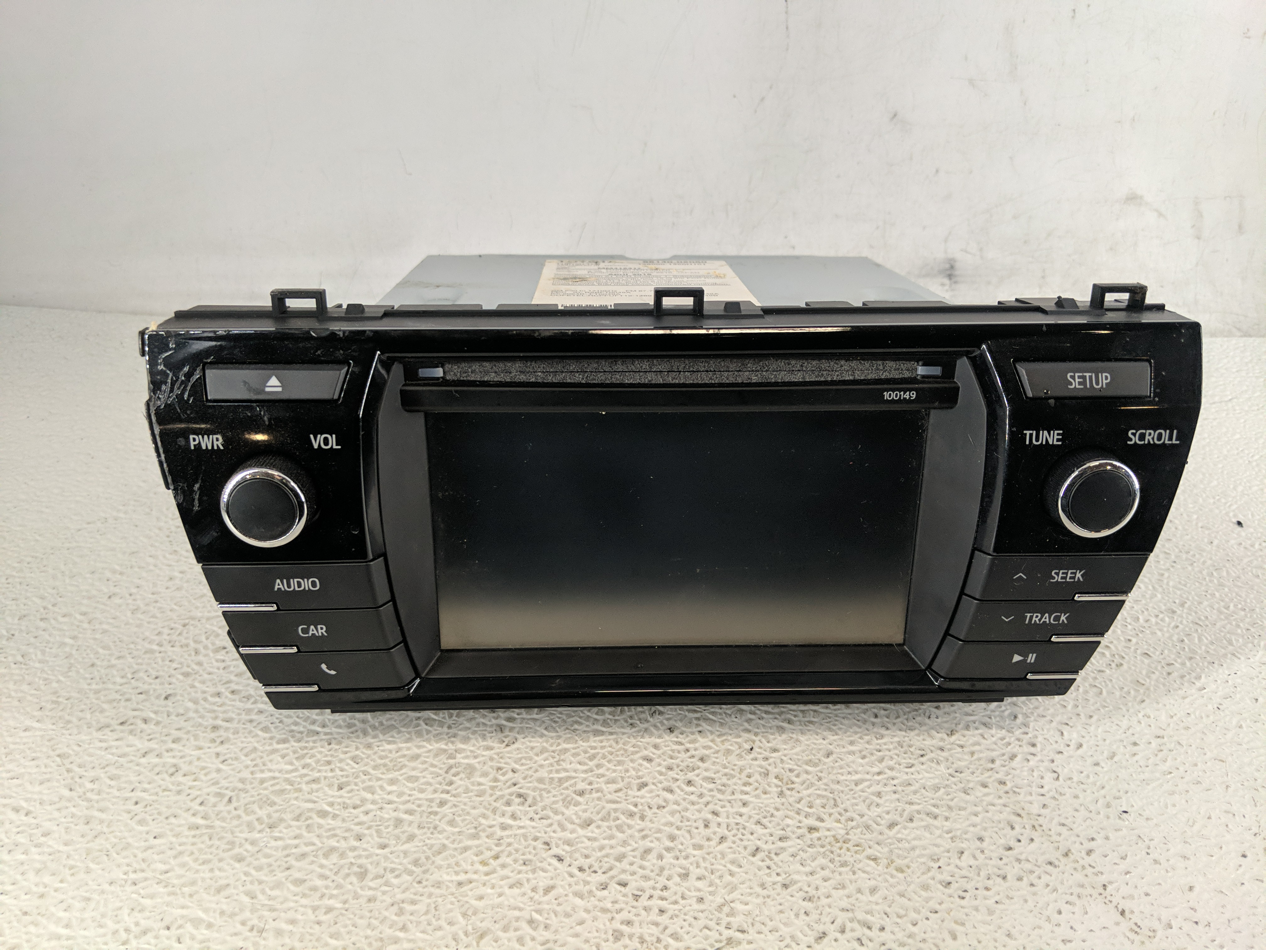 2014-2019 Toyota Corolla Am Fm Cd Player Radio Receiver 1197721 - Oemusedautoparts1.com