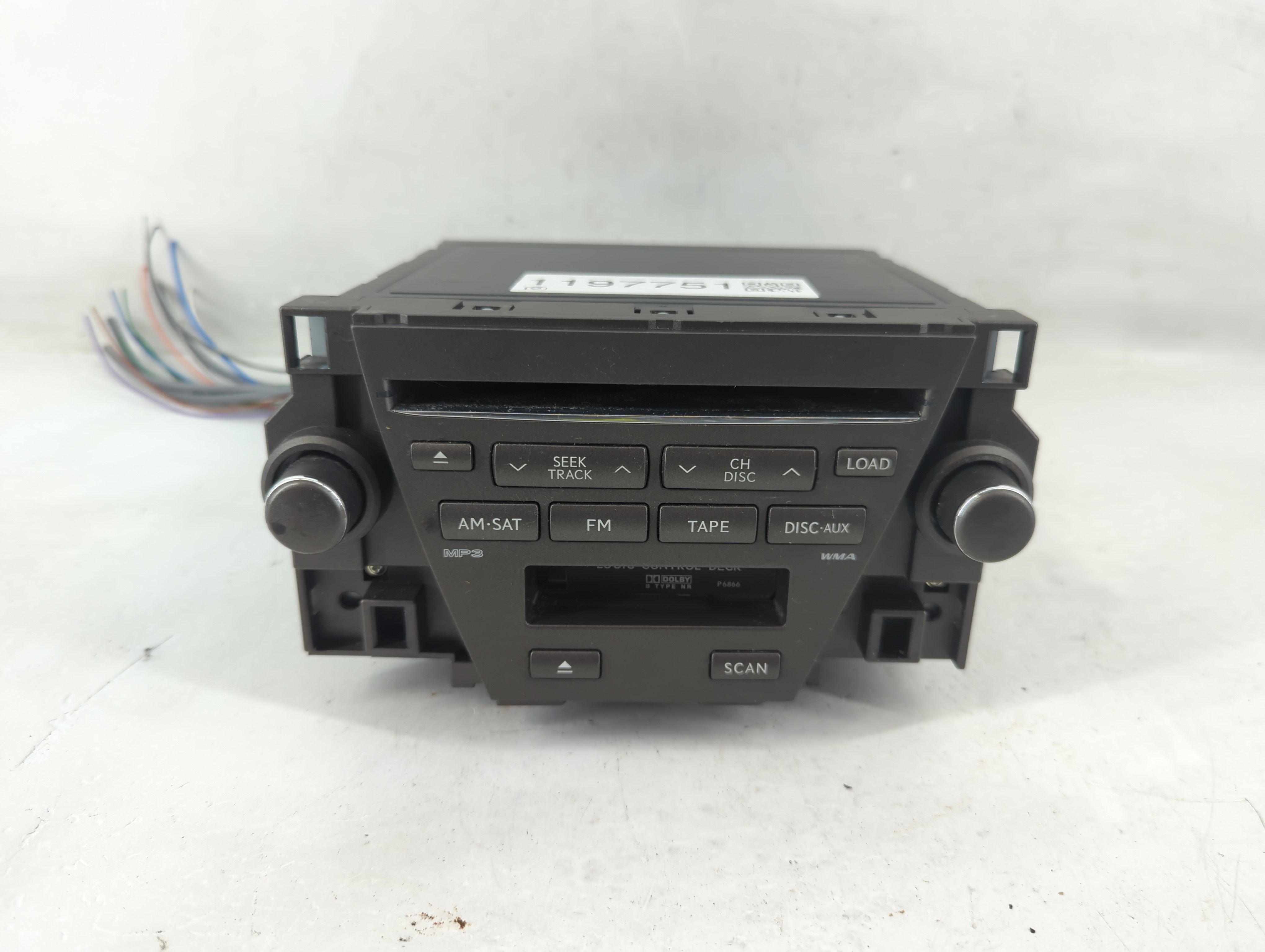 Picture of 2007-2009 Lexus Es350 Am Fm Cd Player Radio Receiver 1197751