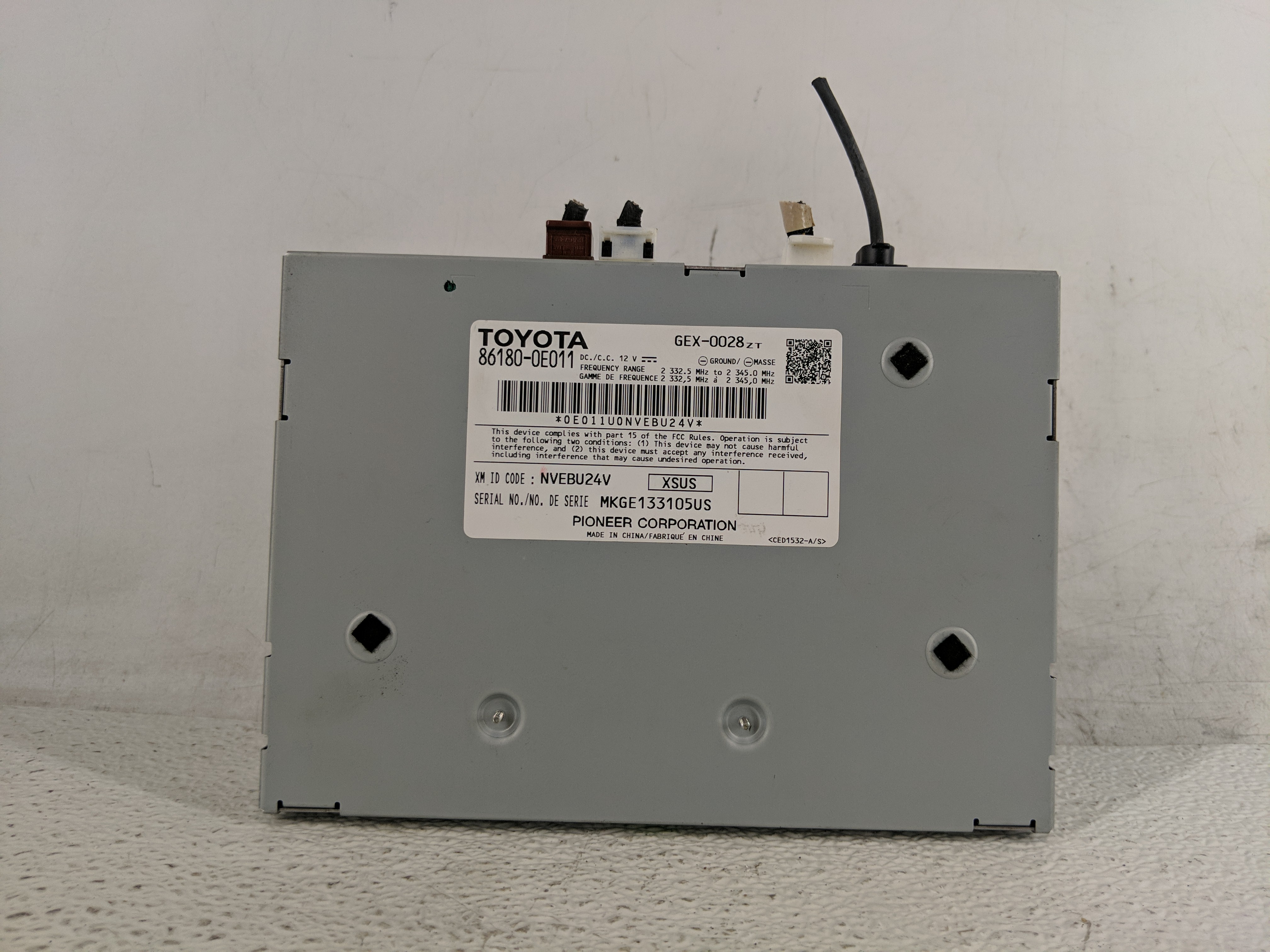 2013-2013 Toyota Tacoma Am Fm Cd Player Radio Receiver 1197834 - Oemusedautoparts1.com