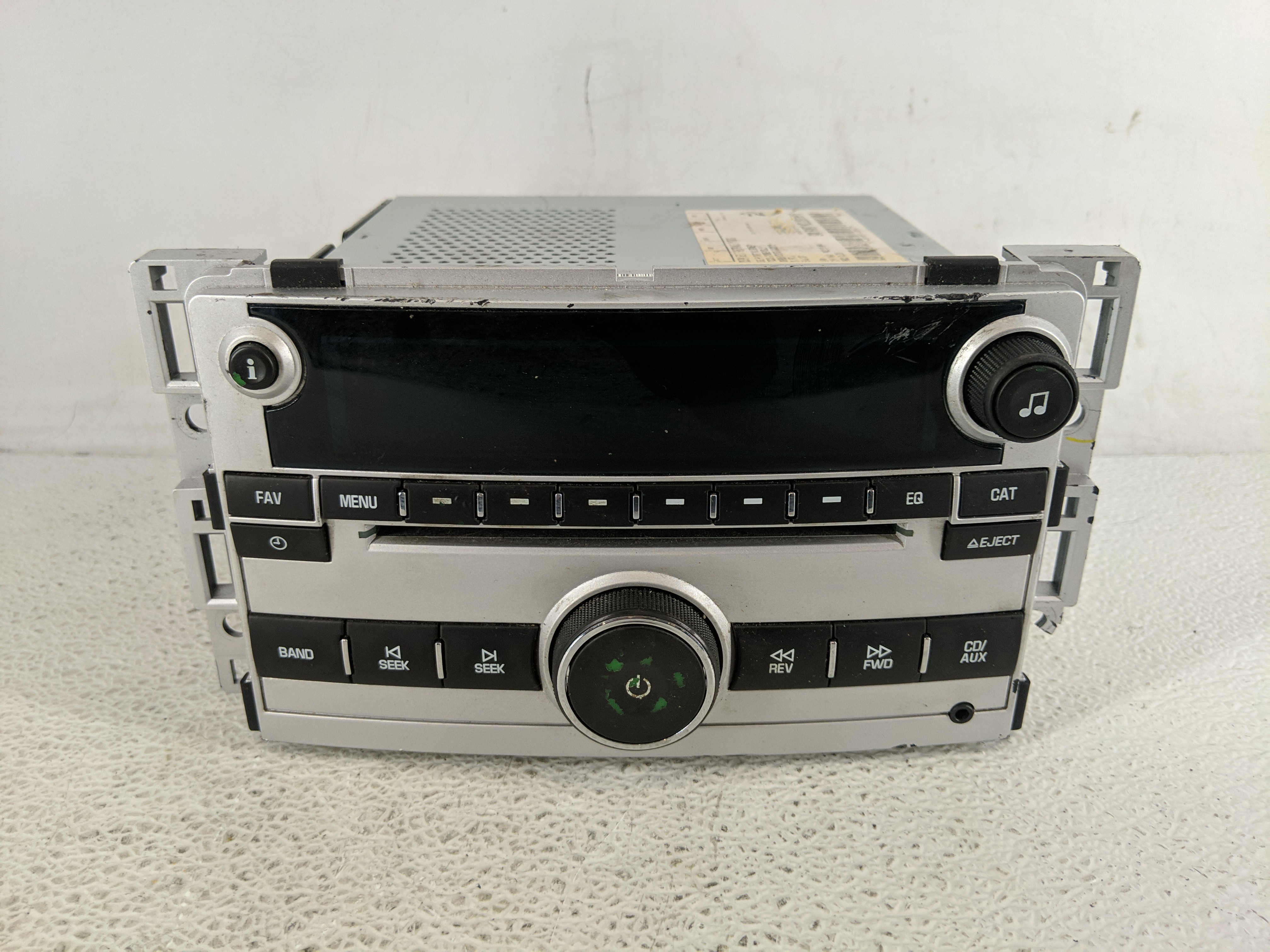2009-2012 Chevrolet Malibu Am Fm Cd Player Radio Receiver 1197843 - Oemusedautoparts1.com