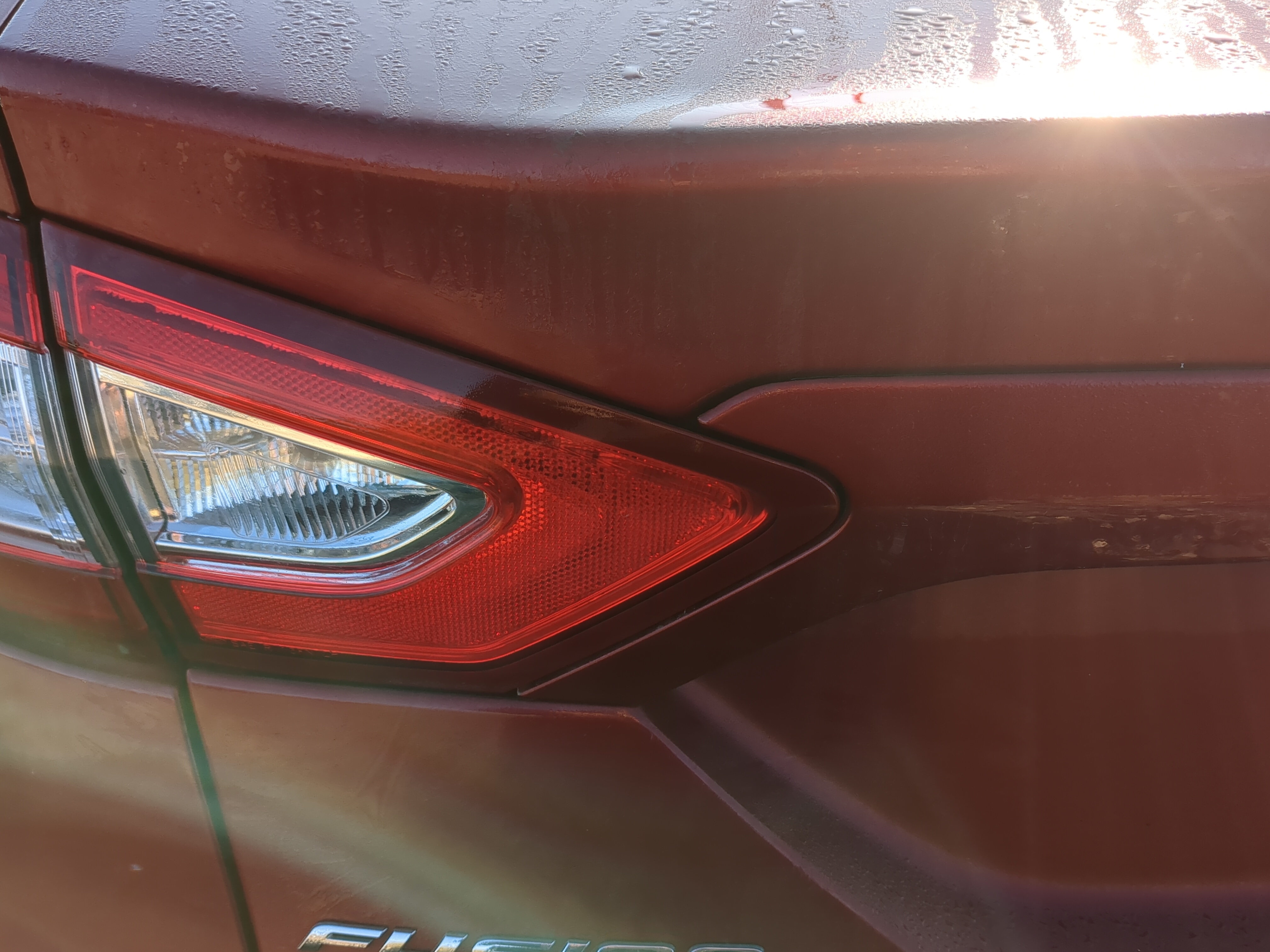 Picture of 2013 Ford Fusion Driver Left Side Tail Light Taillight Deck Lid Mounted 1197911