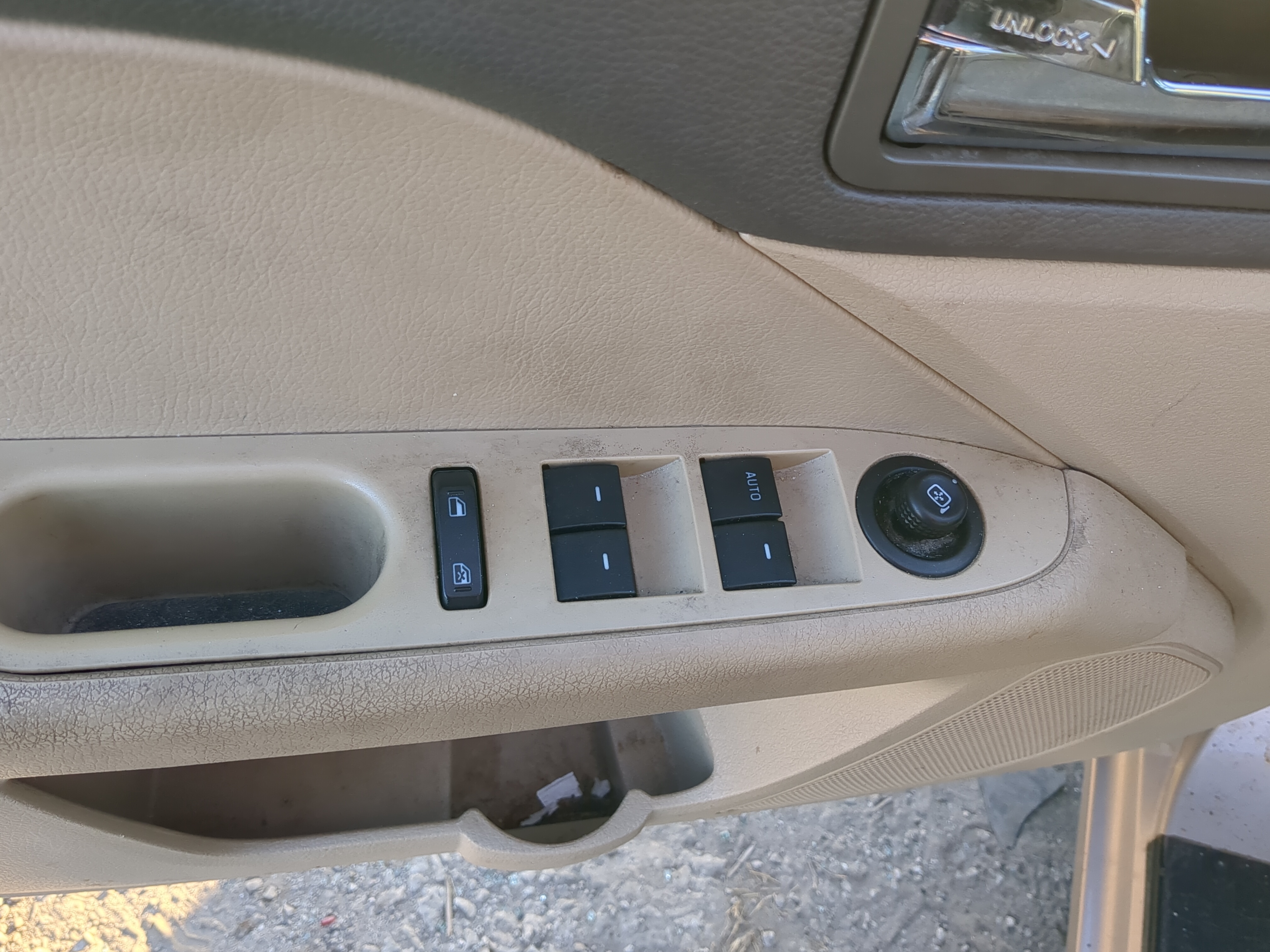 2006-2007 Ford Fusion Driver Left Door Master Power Window Switch 1198067 - Oemusedautoparts1.com
