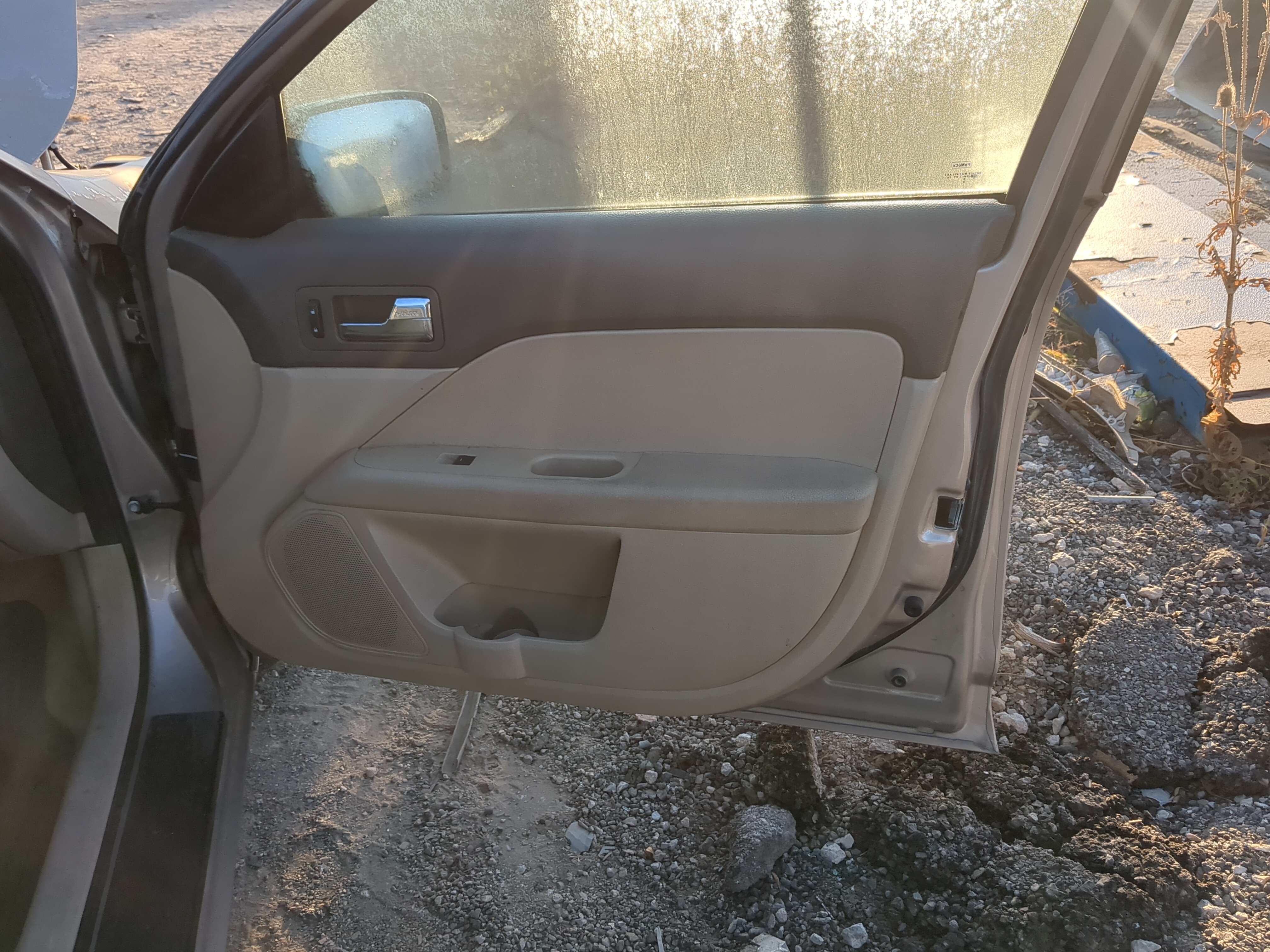 2007 Ford Fusion Front Right Passenger Interior Door Panel Trim 1198159 - Oemusedautoparts1.com