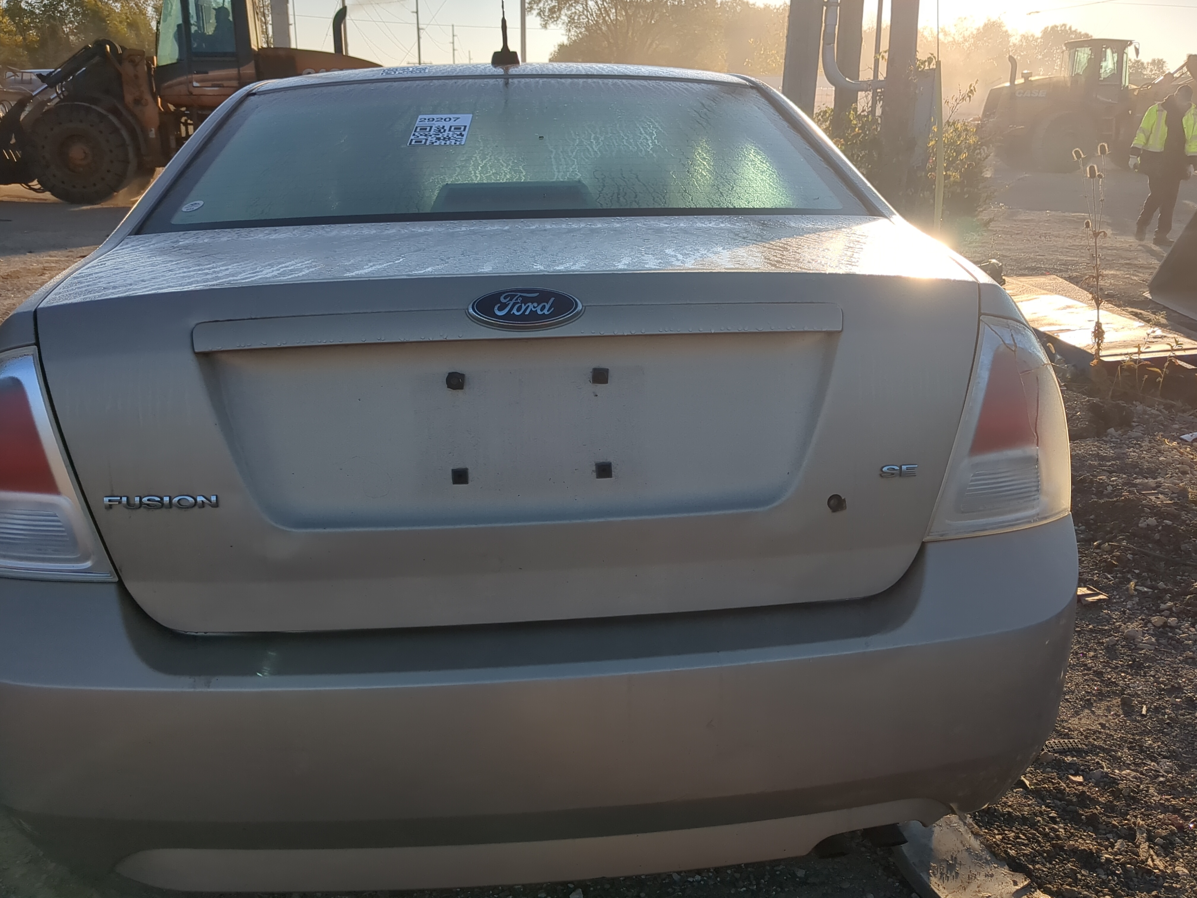 2006-2009 Ford Fusion Trunk/decklid/hatch/tailgate Oem 1198199 - Oemusedautoparts1.com