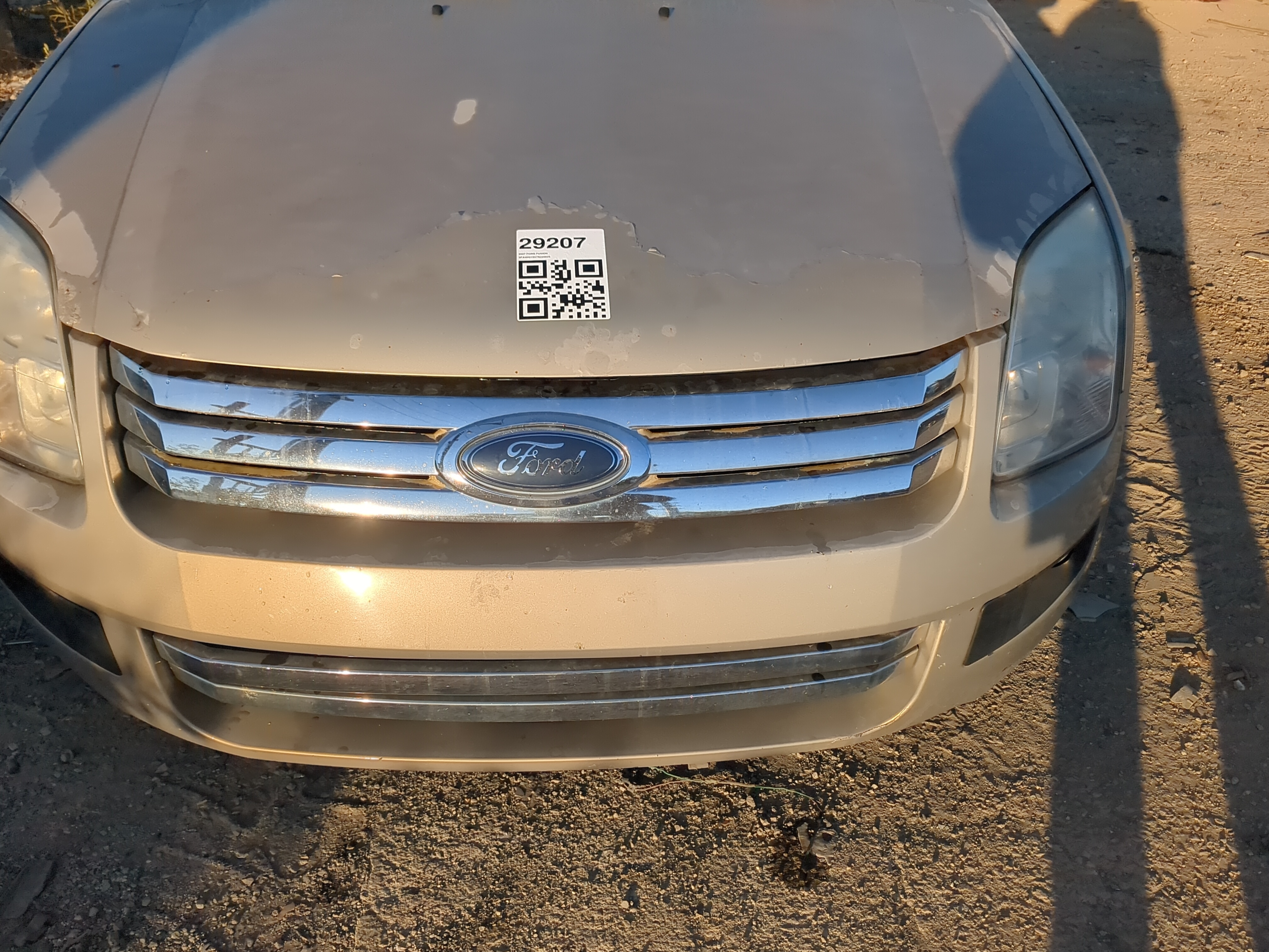2006-2009 Ford Fusion Front Grille Bumper Not Included 1198200 - Oemusedautoparts1.com