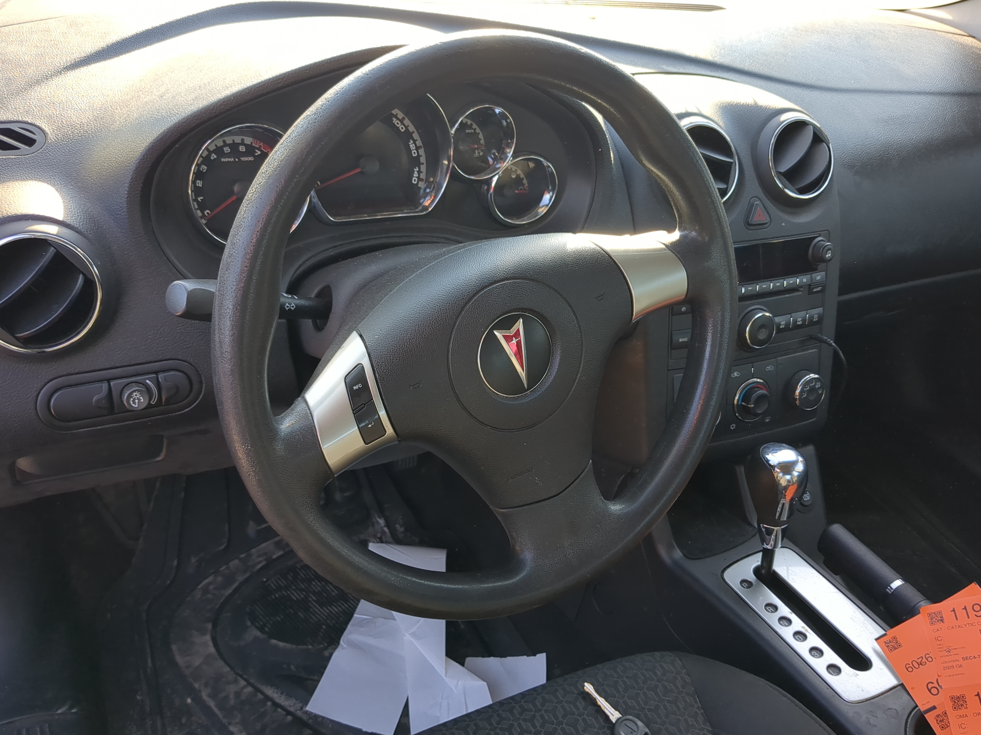 2006-2010 Pontiac G6 Air Bag Driver Left Steering Wheel Mounted 1198435 - Oemusedautoparts1.com