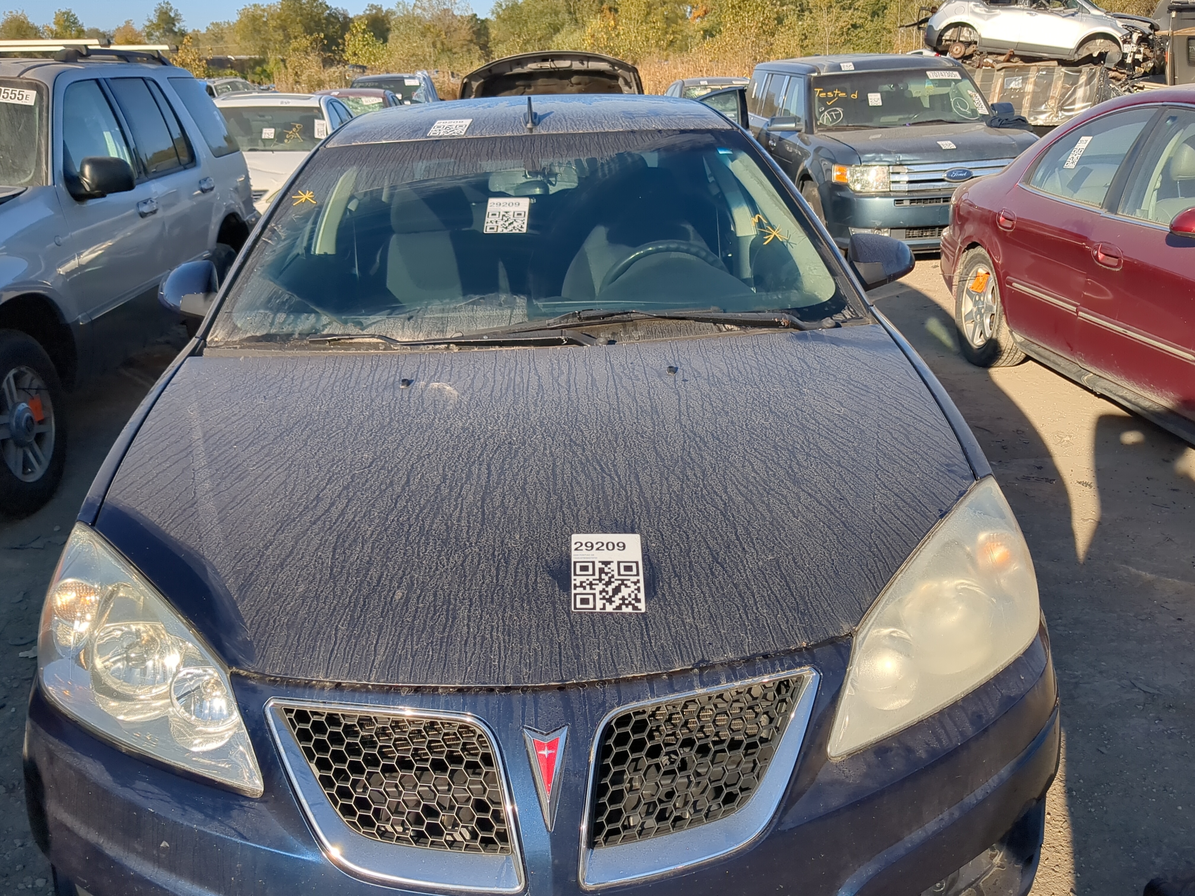 2005-2010 Pontiac G6 Hood Oem 1198497 - Oemusedautoparts1.com