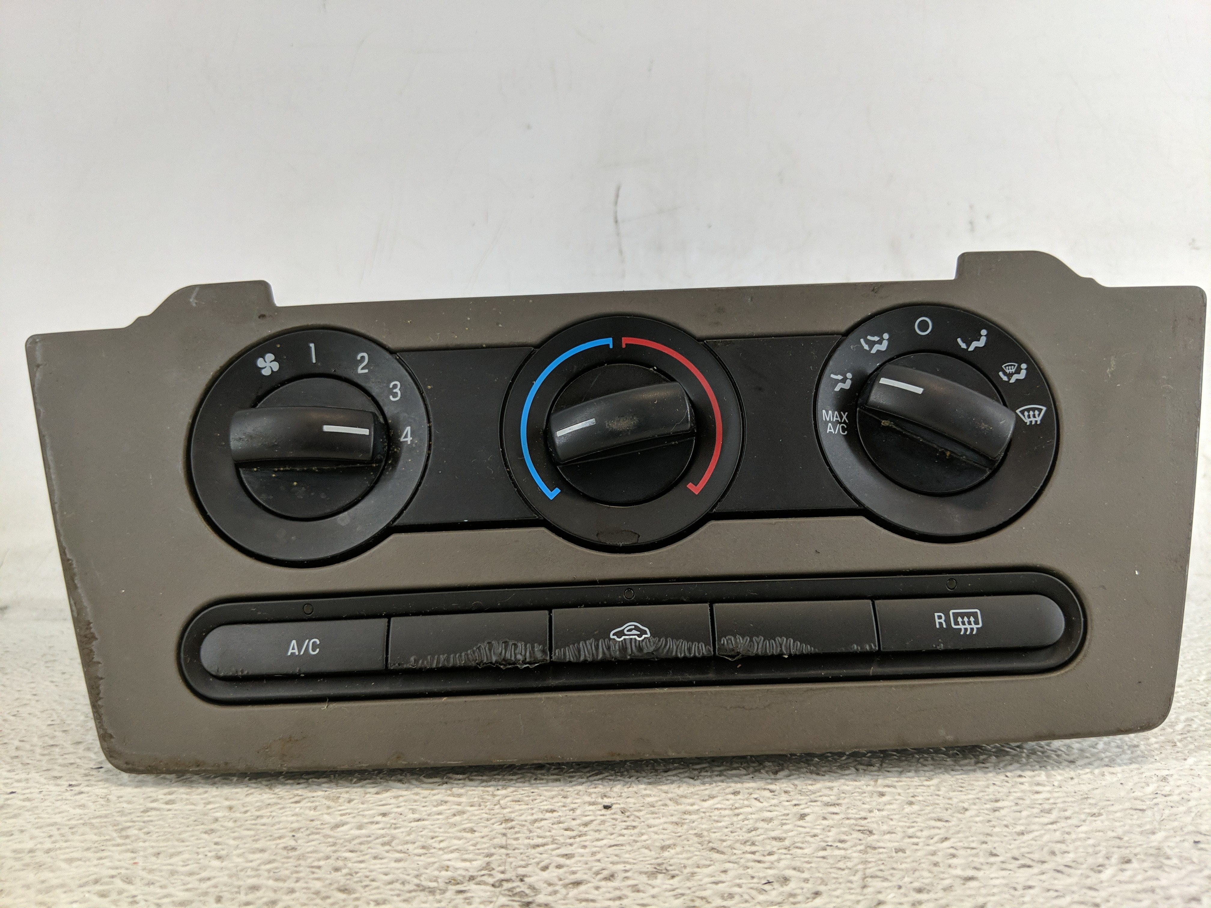 2006-2009 Mercury Milan Ac Heater Climate Control 7e5h-19980-aa 1198605 - Oemusedautoparts1.com