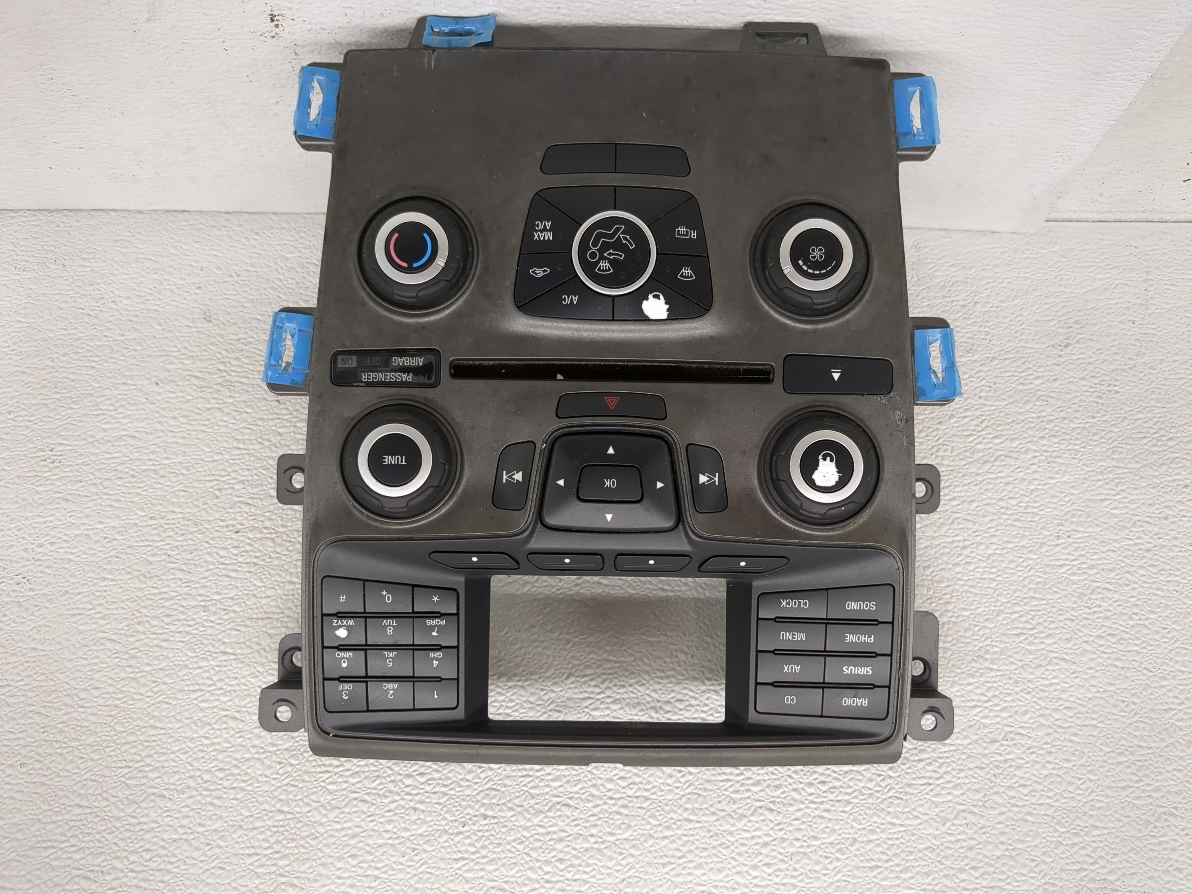 2012-2013 Ford Edge Radio Control Panel 1198722 - Oemusedautoparts1.com