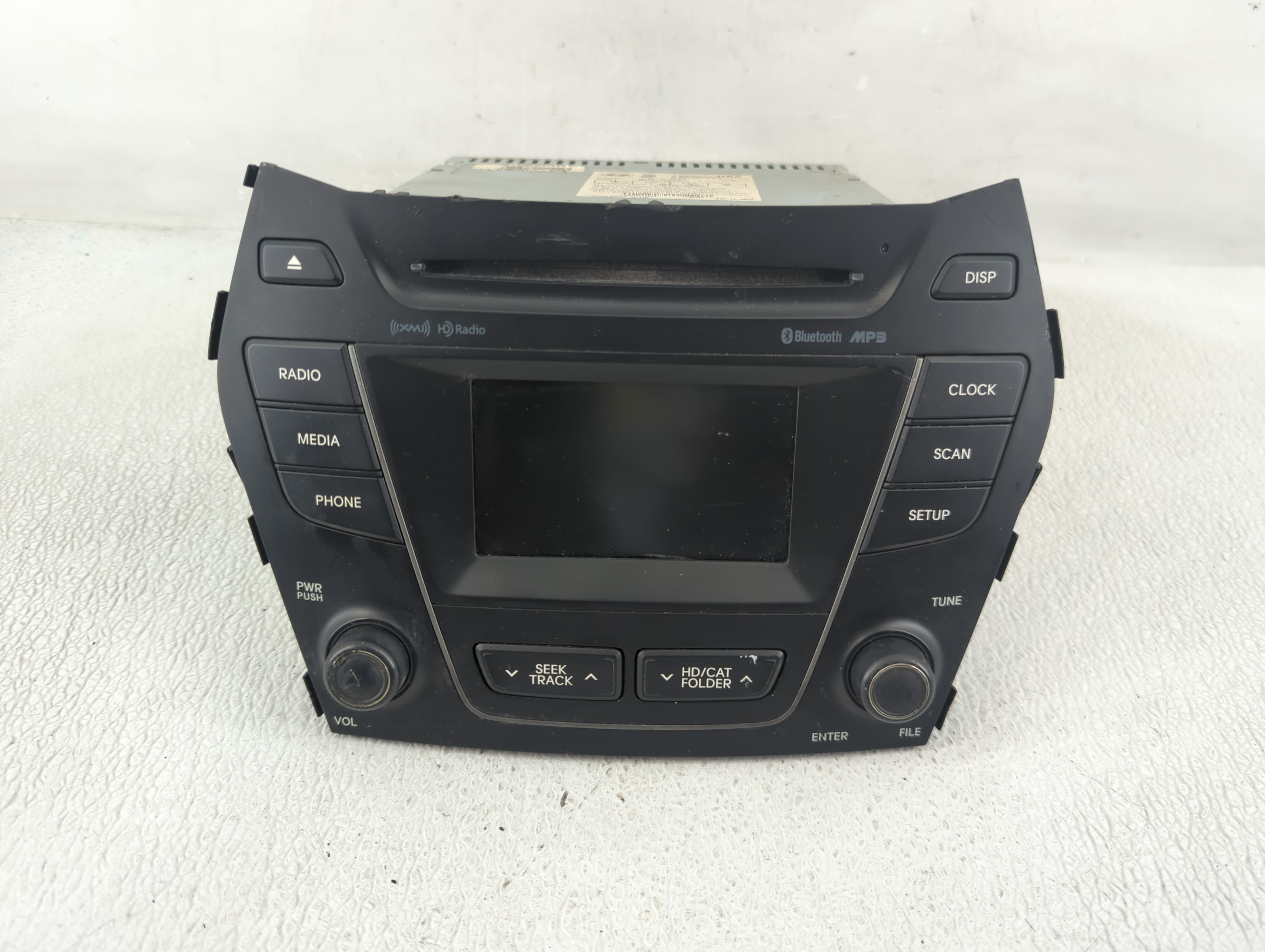 2013-2014 Hyundai Santa Fe Am Fm Cd Player Radio Receiver 1198763 - Oemusedautoparts1.com