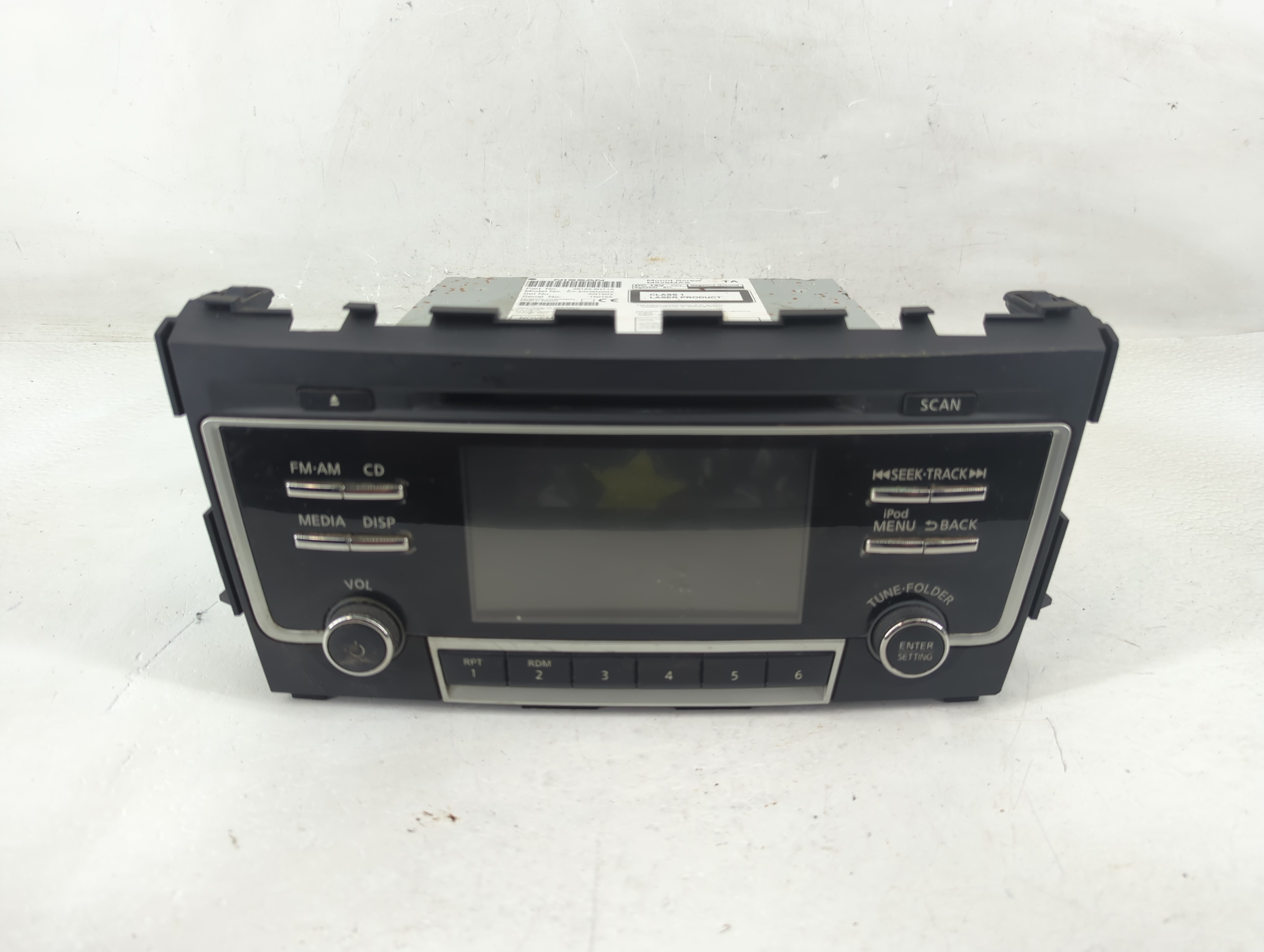 2017-2018 Nissan Altima Am Fm Cd Player Radio Receiver 1198906 - Oemusedautoparts1.com