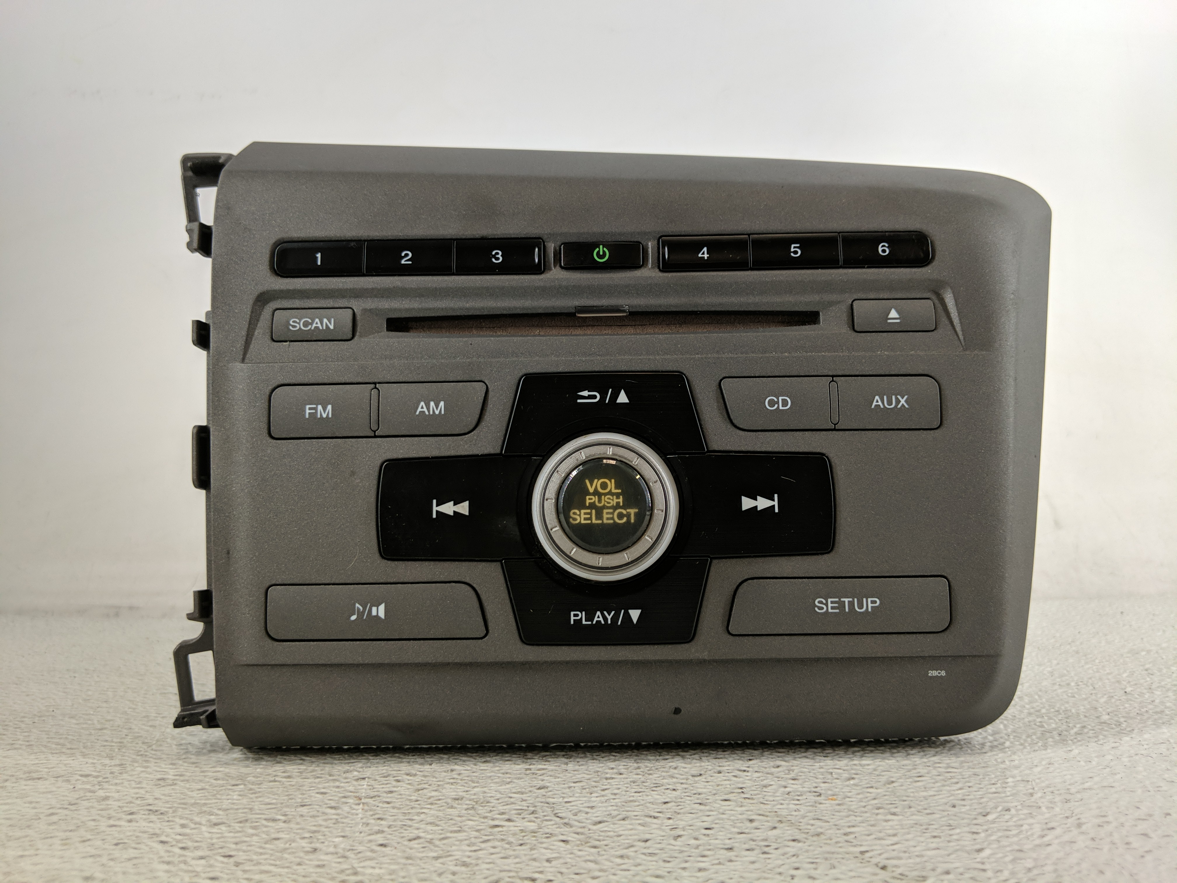 2012-2012 Honda Civic Am Fm Cd Player Radio Receiver 1198939 - Oemusedautoparts1.com