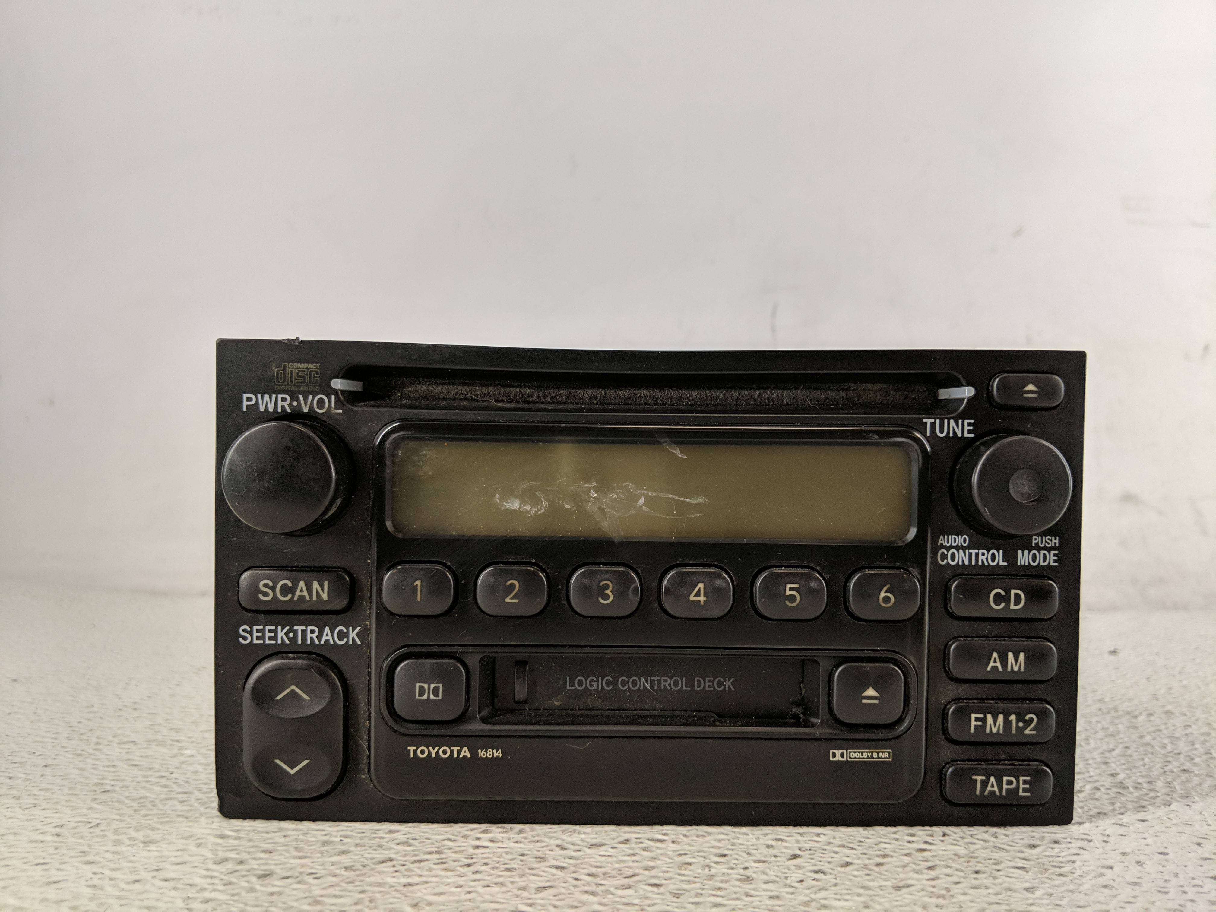 2000-2001 Toyota Camry Am Fm Cd Player Radio Receiver 1198951 - Oemusedautoparts1.com