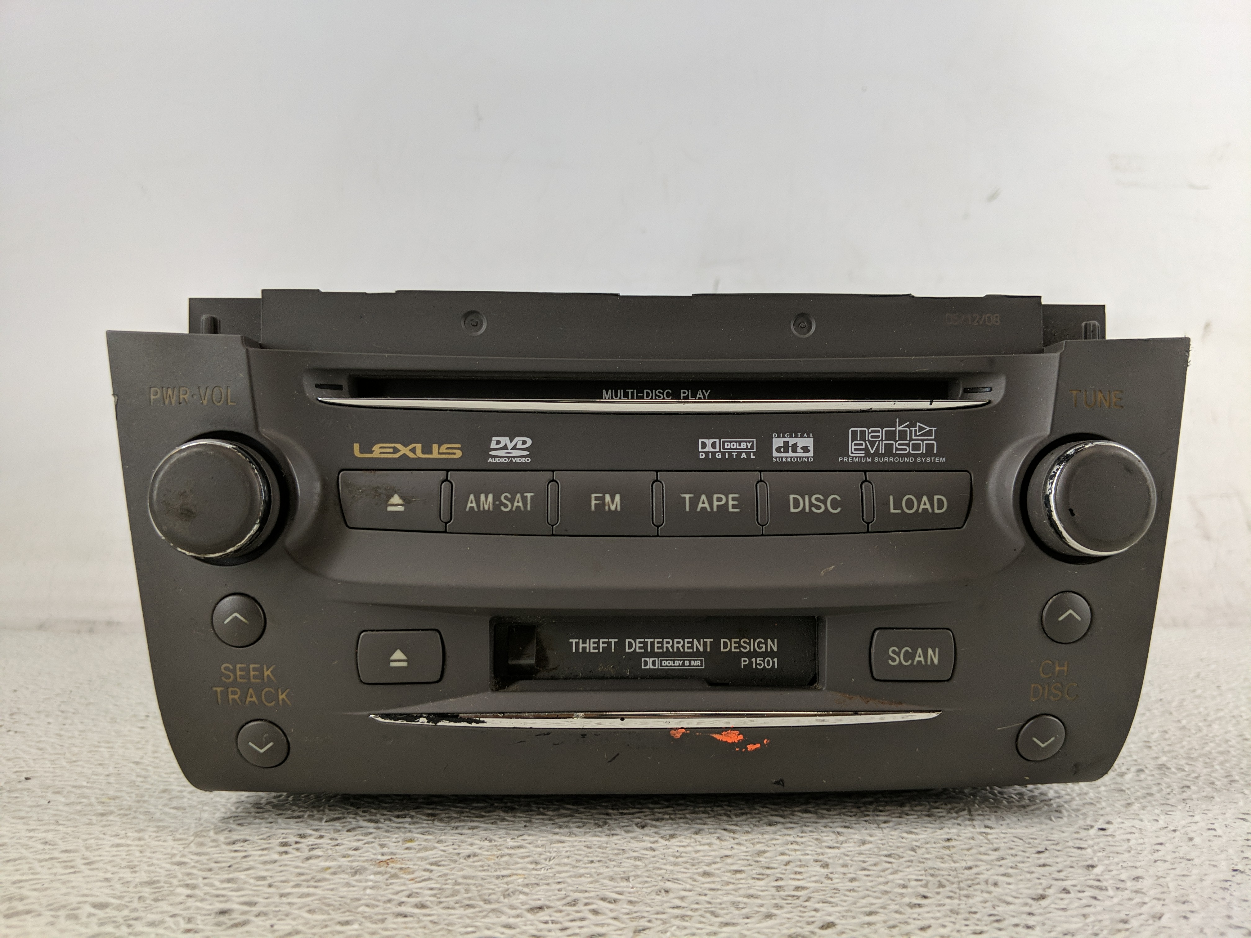Picture of 2006-2006 Lexus Gs300 Am Fm Cd Player Radio Receiver 1198978